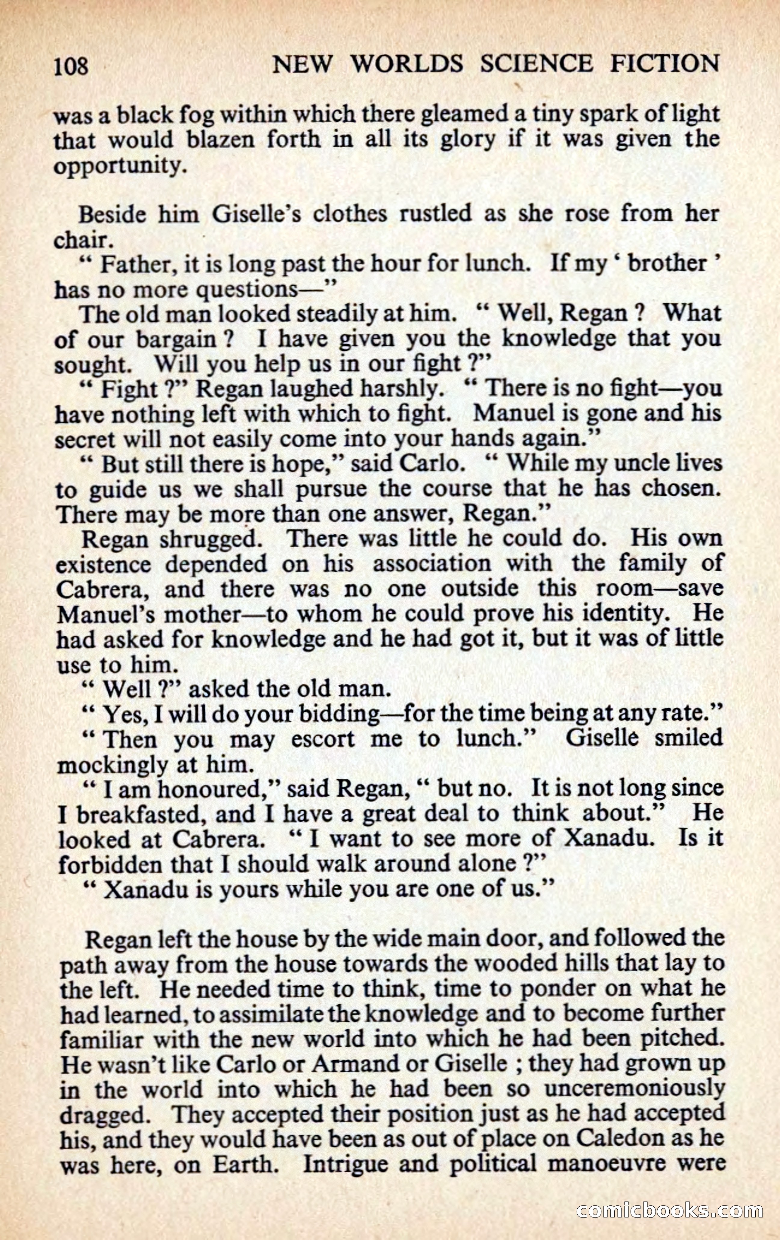 New Worlds #127, Vol. 43 (February 1963) — page 110 of 132