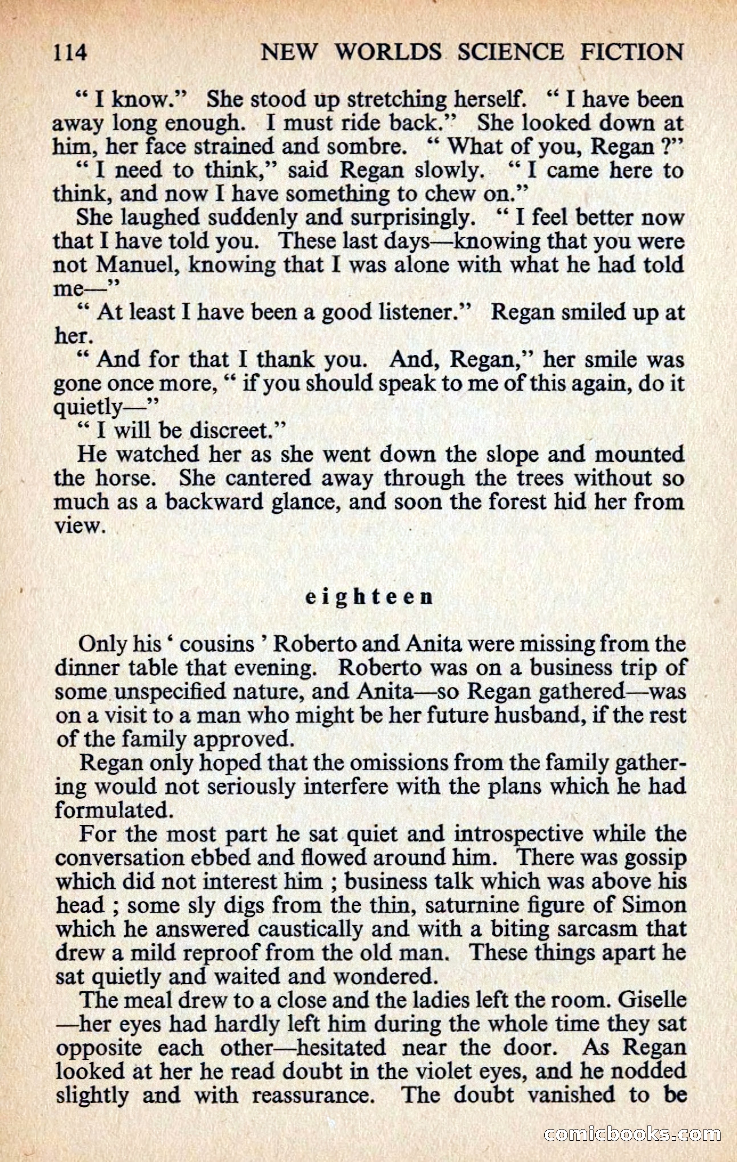 New Worlds #127, Vol. 43 (February 1963) — page 116 of 132