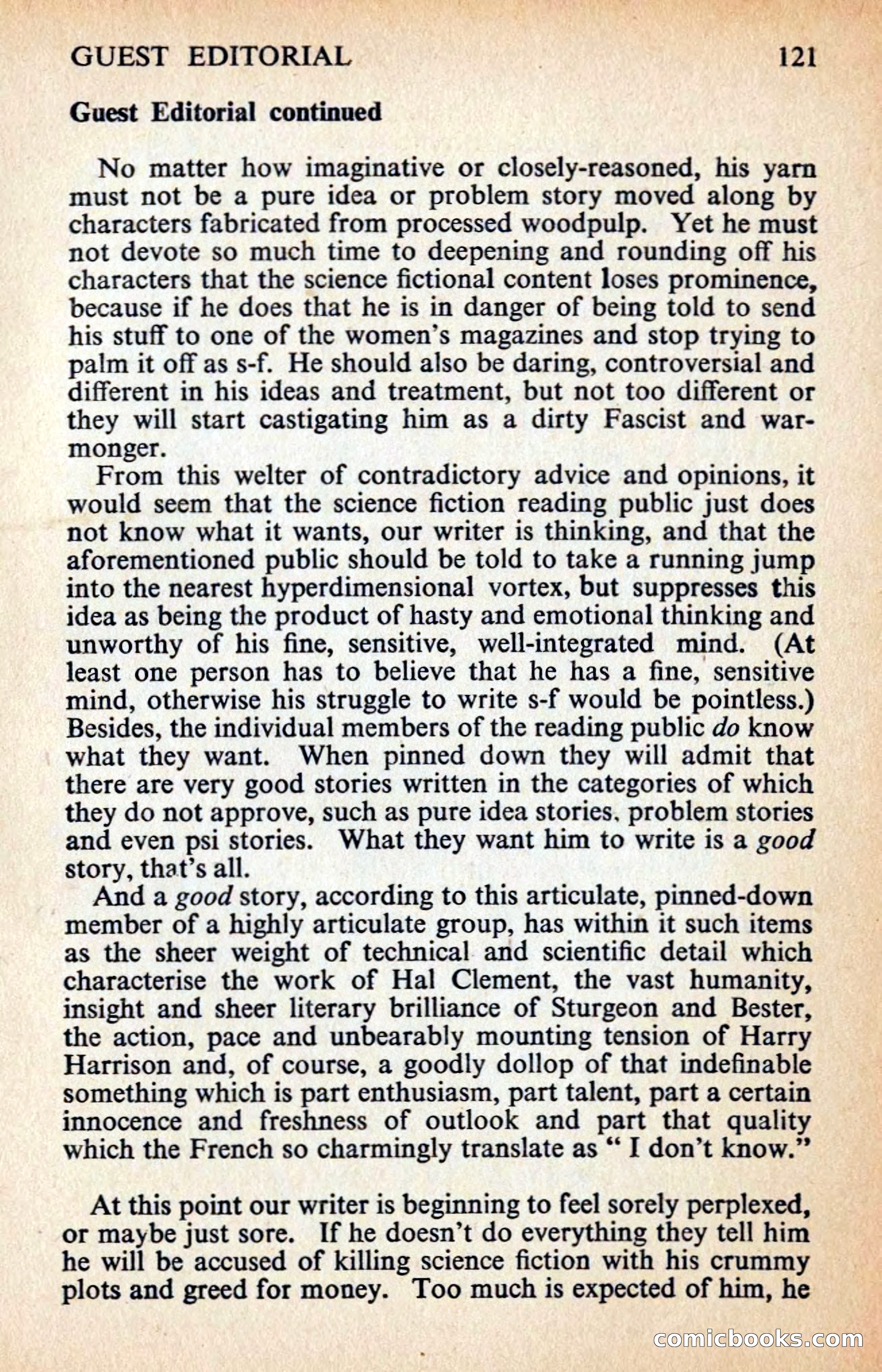 New Worlds #127, Vol. 43 (February 1963) — page 123 of 132