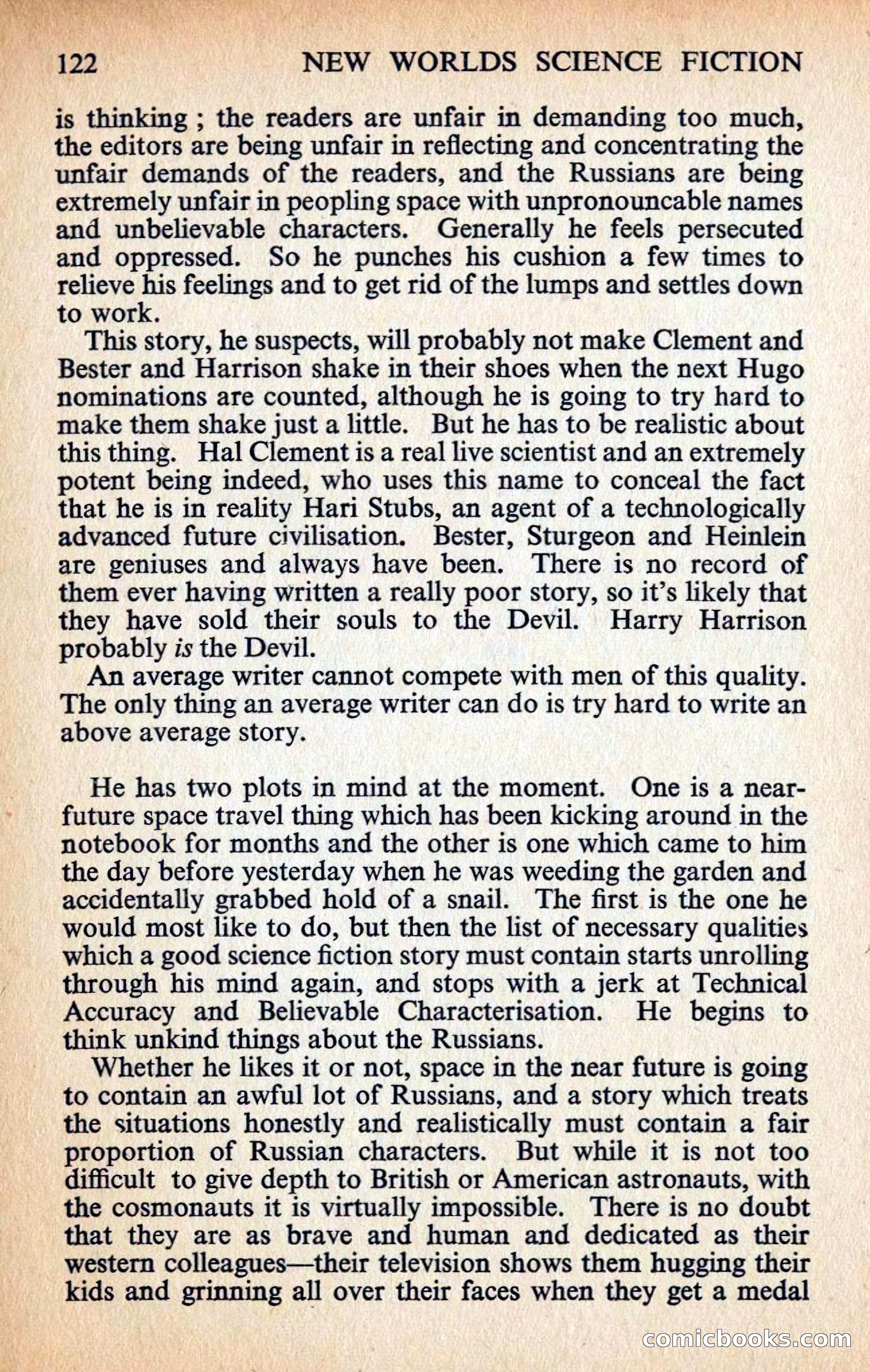 New Worlds #127, Vol. 43 (February 1963) — page 124 of 132