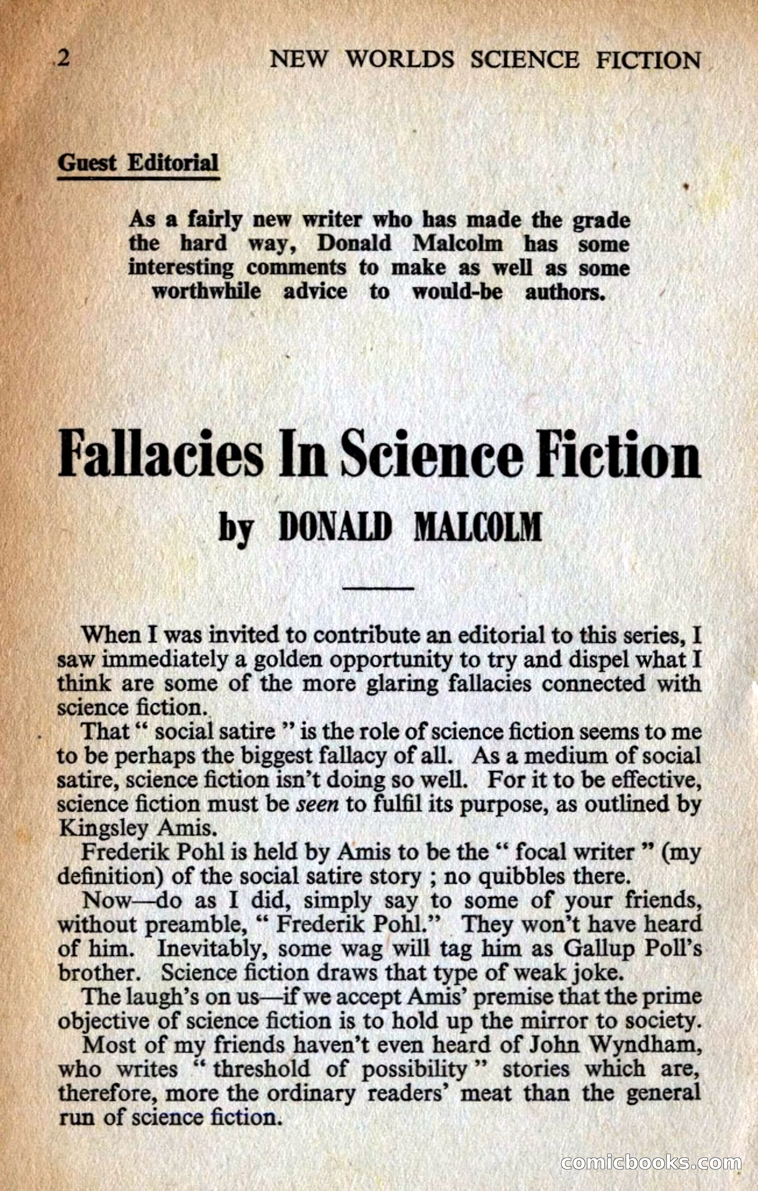 New Worlds #128, Vol. 43 (March 1963) — page 4 of 132