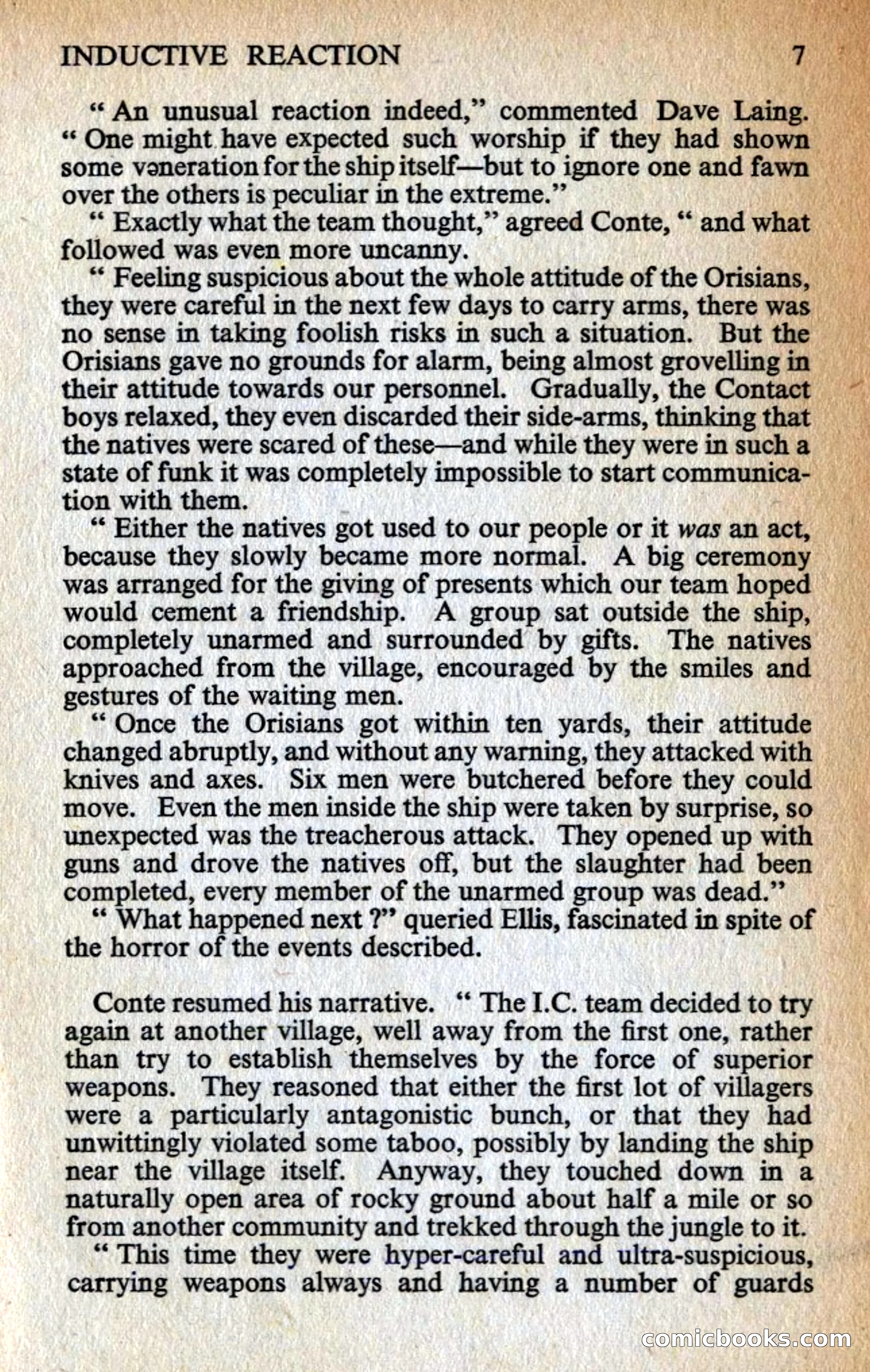 New Worlds #128, Vol. 43 (March 1963) — page 9 of 132