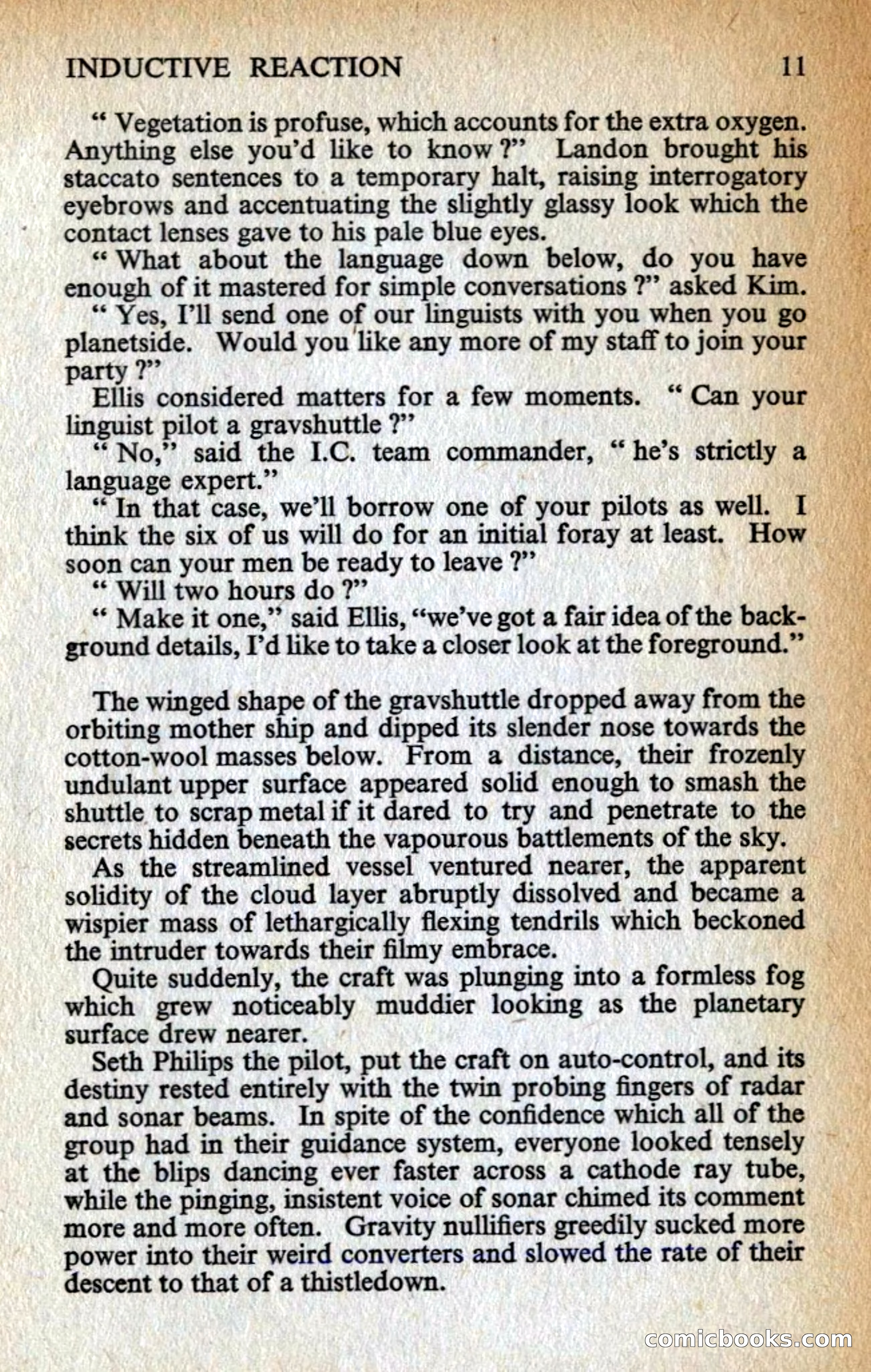 New Worlds #128, Vol. 43 (March 1963) — page 13 of 132