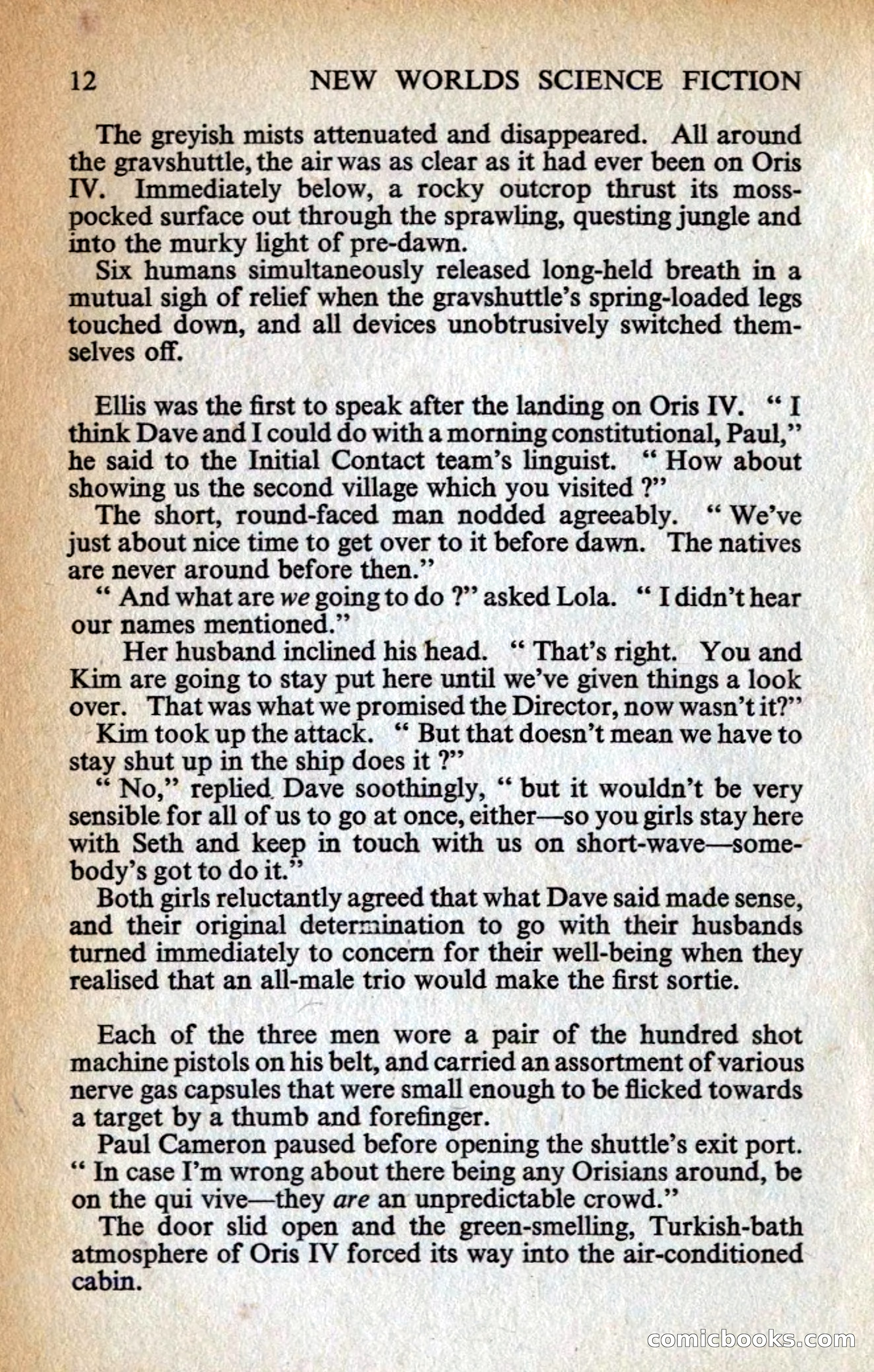 New Worlds #128, Vol. 43 (March 1963) — page 14 of 132