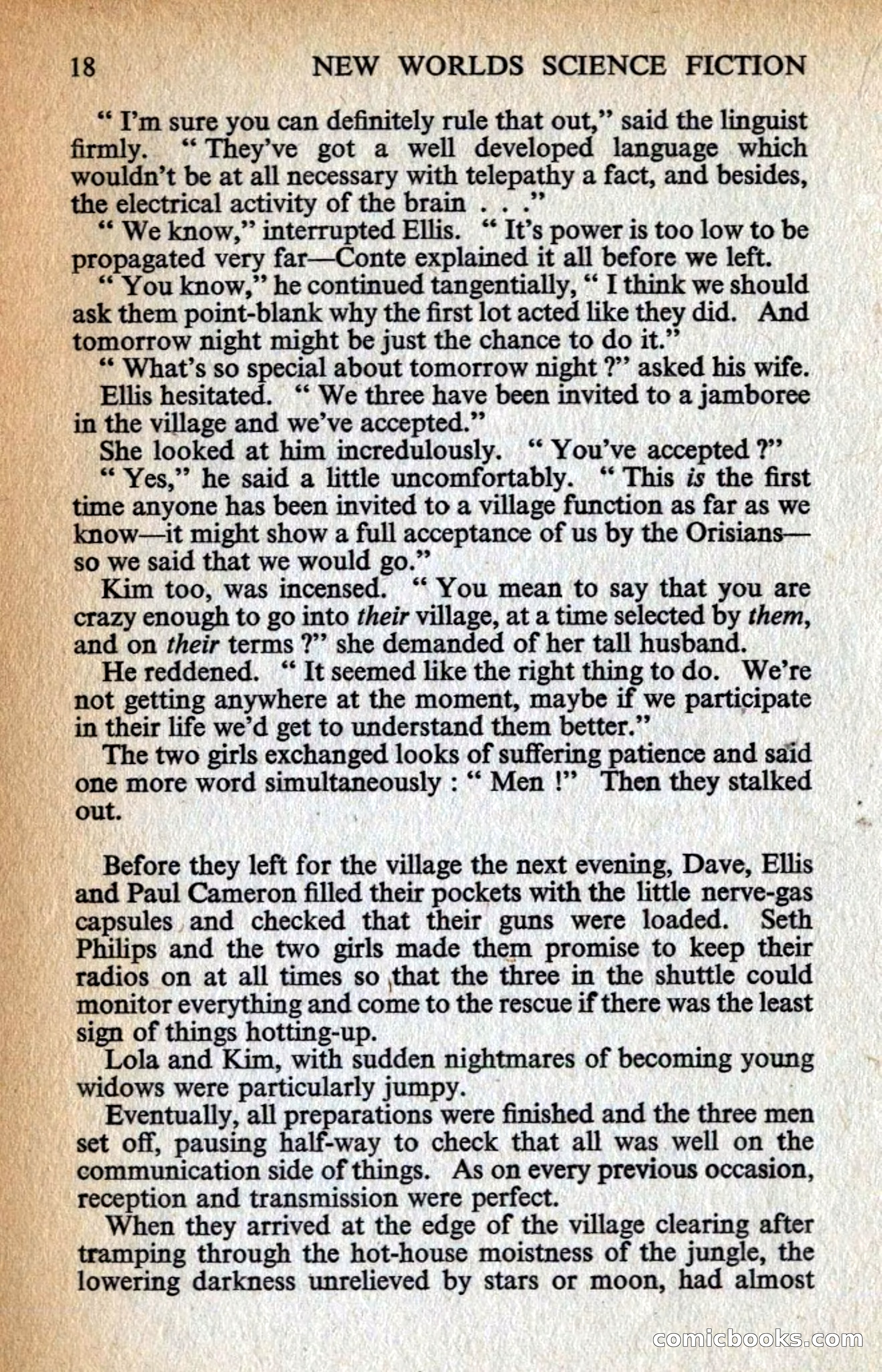 New Worlds #128, Vol. 43 (March 1963) — page 20 of 132