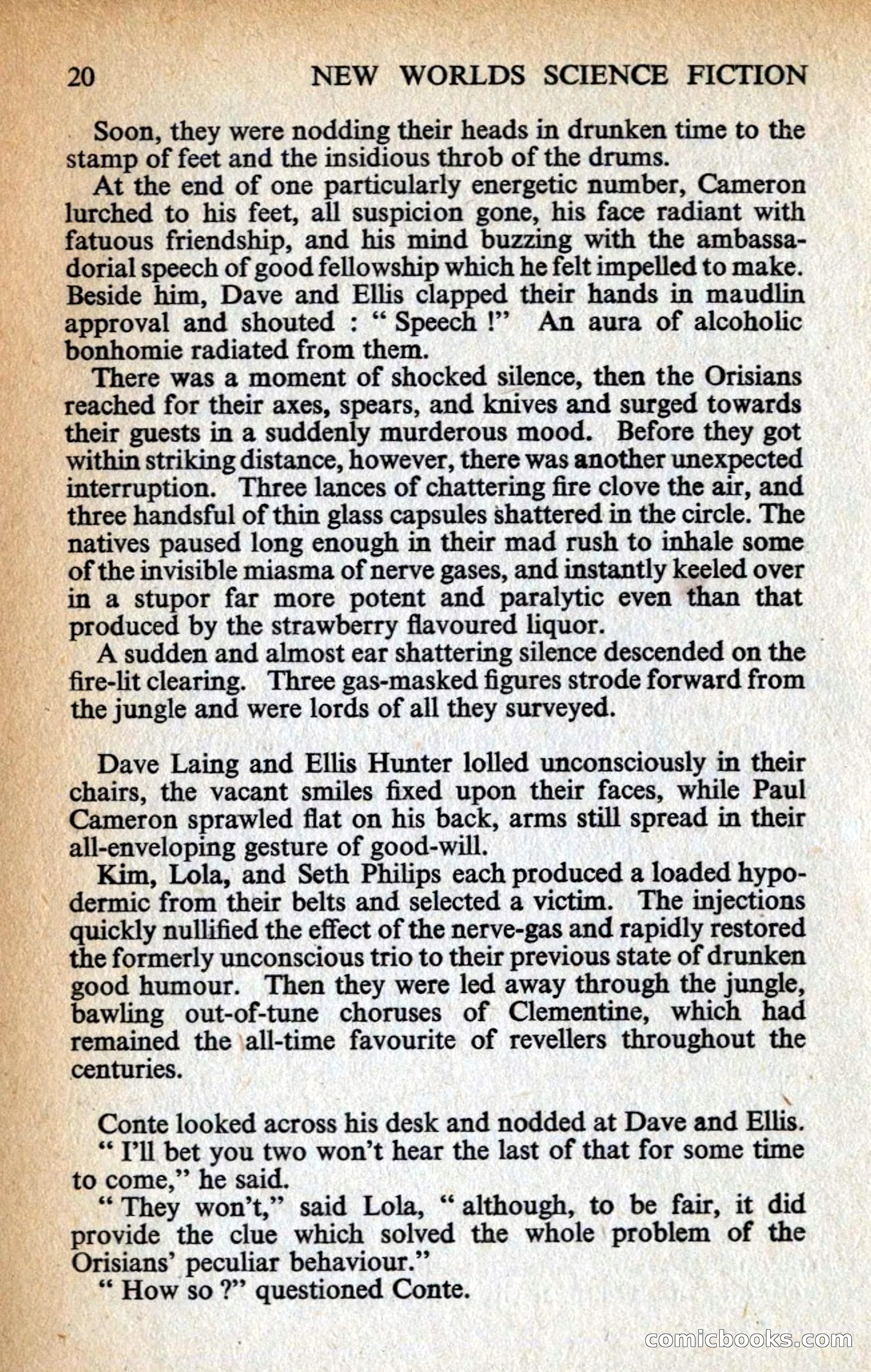 New Worlds #128, Vol. 43 (March 1963) — page 22 of 132