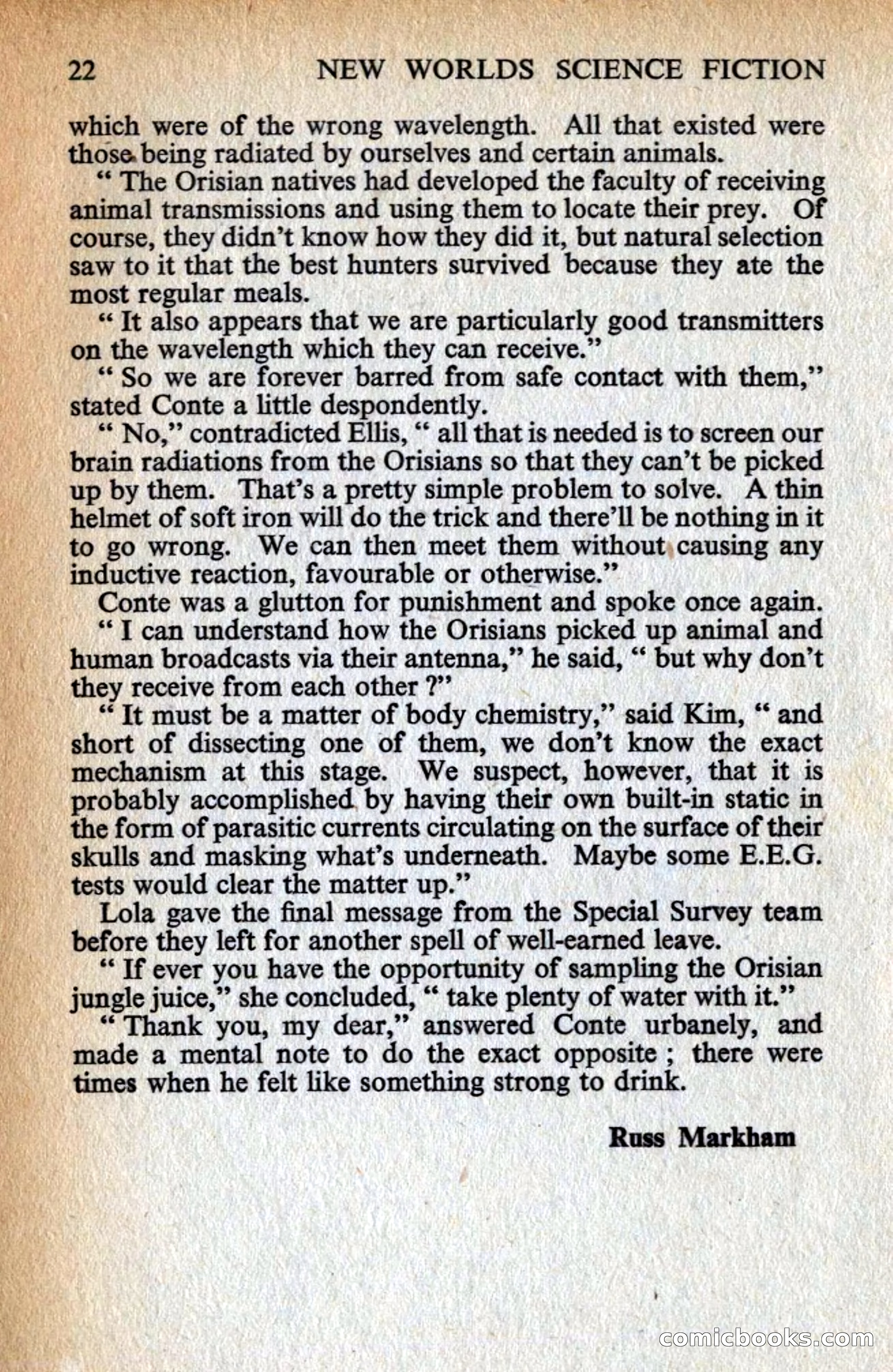 New Worlds #128, Vol. 43 (March 1963) — page 24 of 132