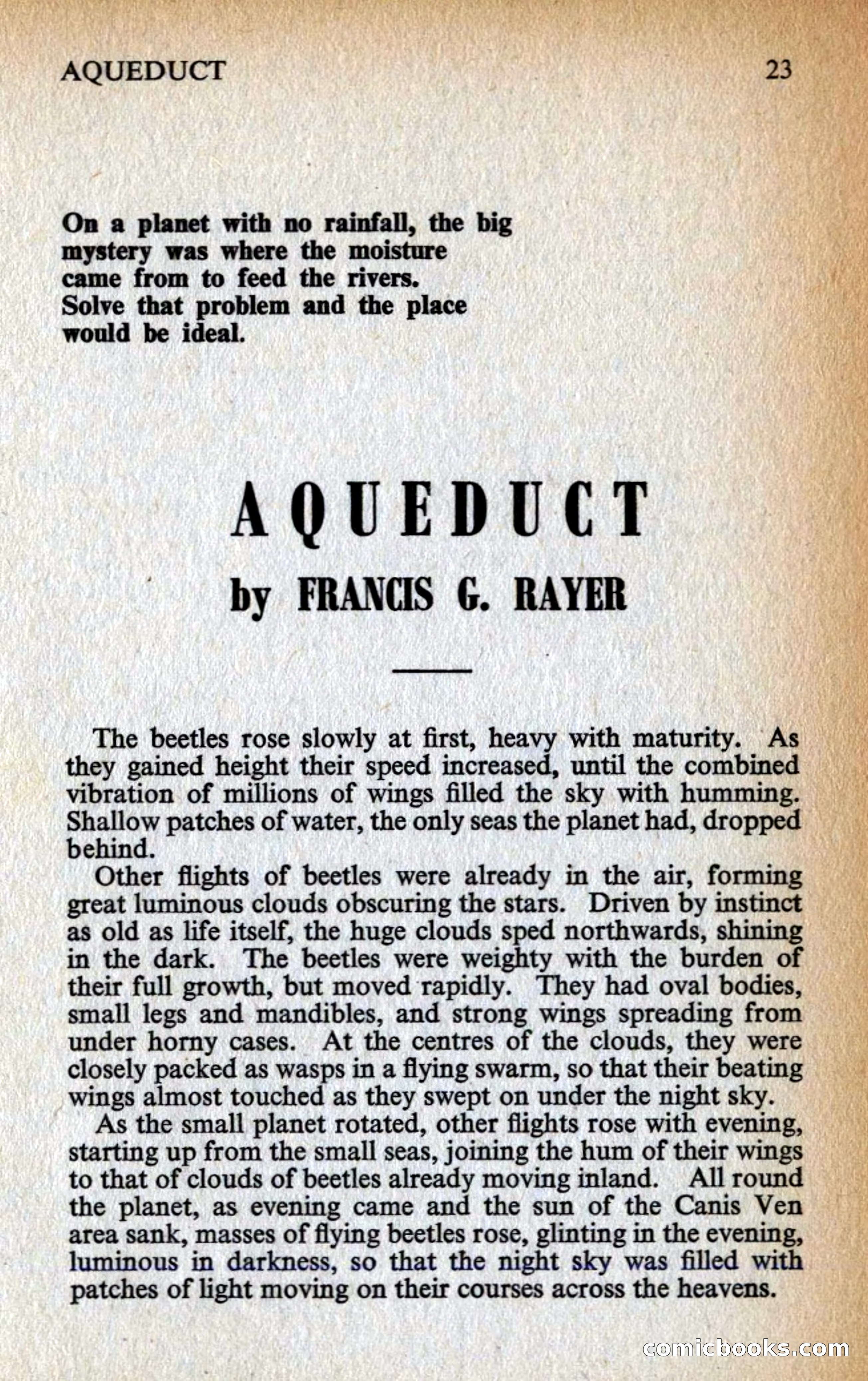 New Worlds #128, Vol. 43 (March 1963) — page 25 of 132