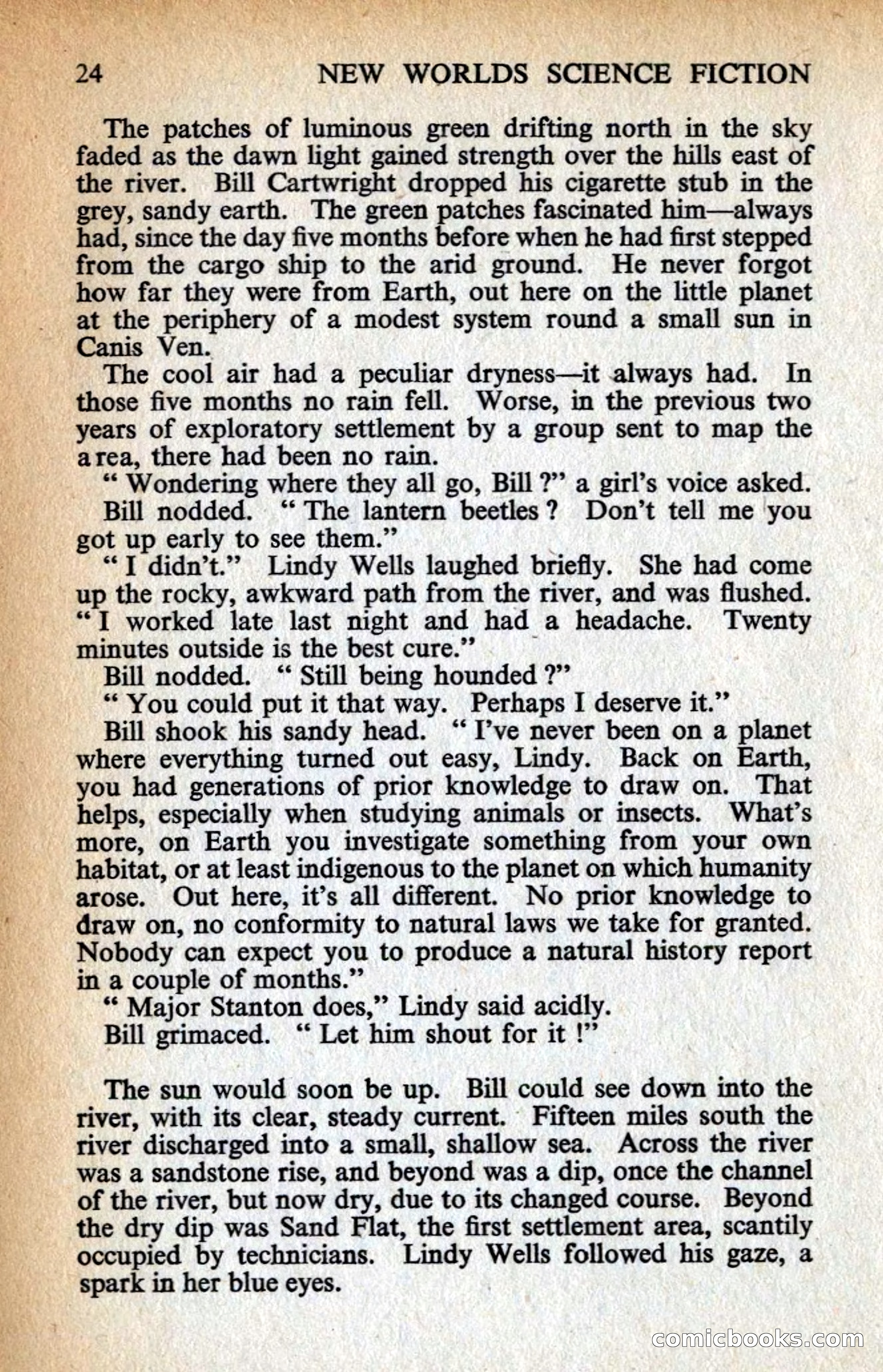 New Worlds #128, Vol. 43 (March 1963) — page 26 of 132