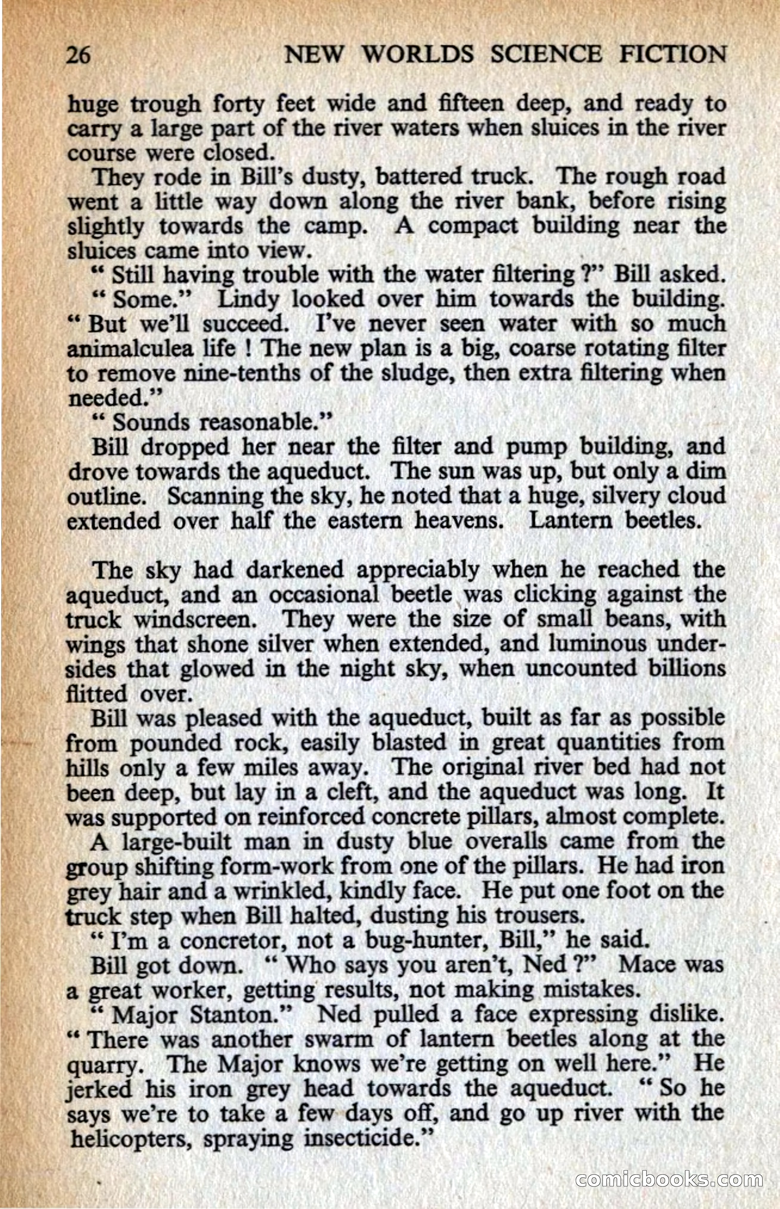 New Worlds #128, Vol. 43 (March 1963) — page 28 of 132