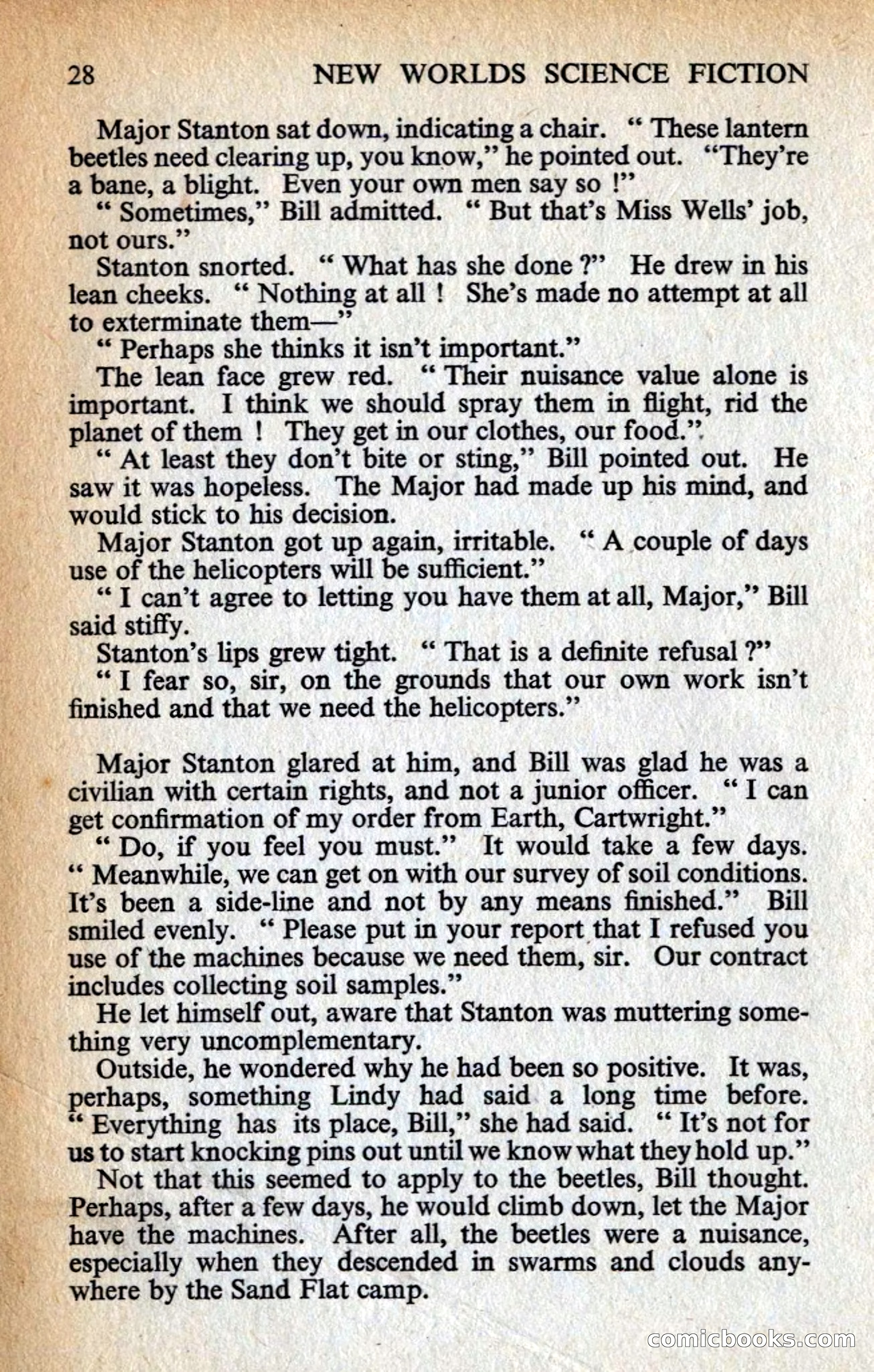 New Worlds #128, Vol. 43 (March 1963) — page 30 of 132