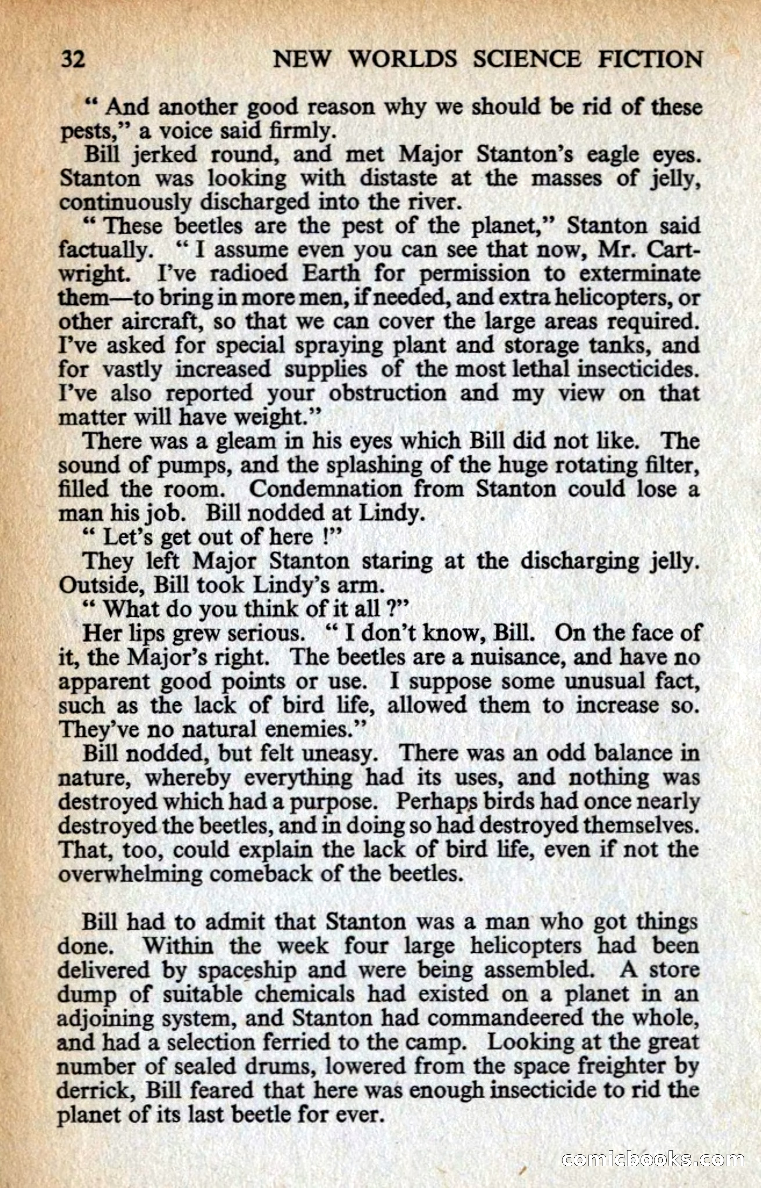 New Worlds #128, Vol. 43 (March 1963) — page 34 of 132