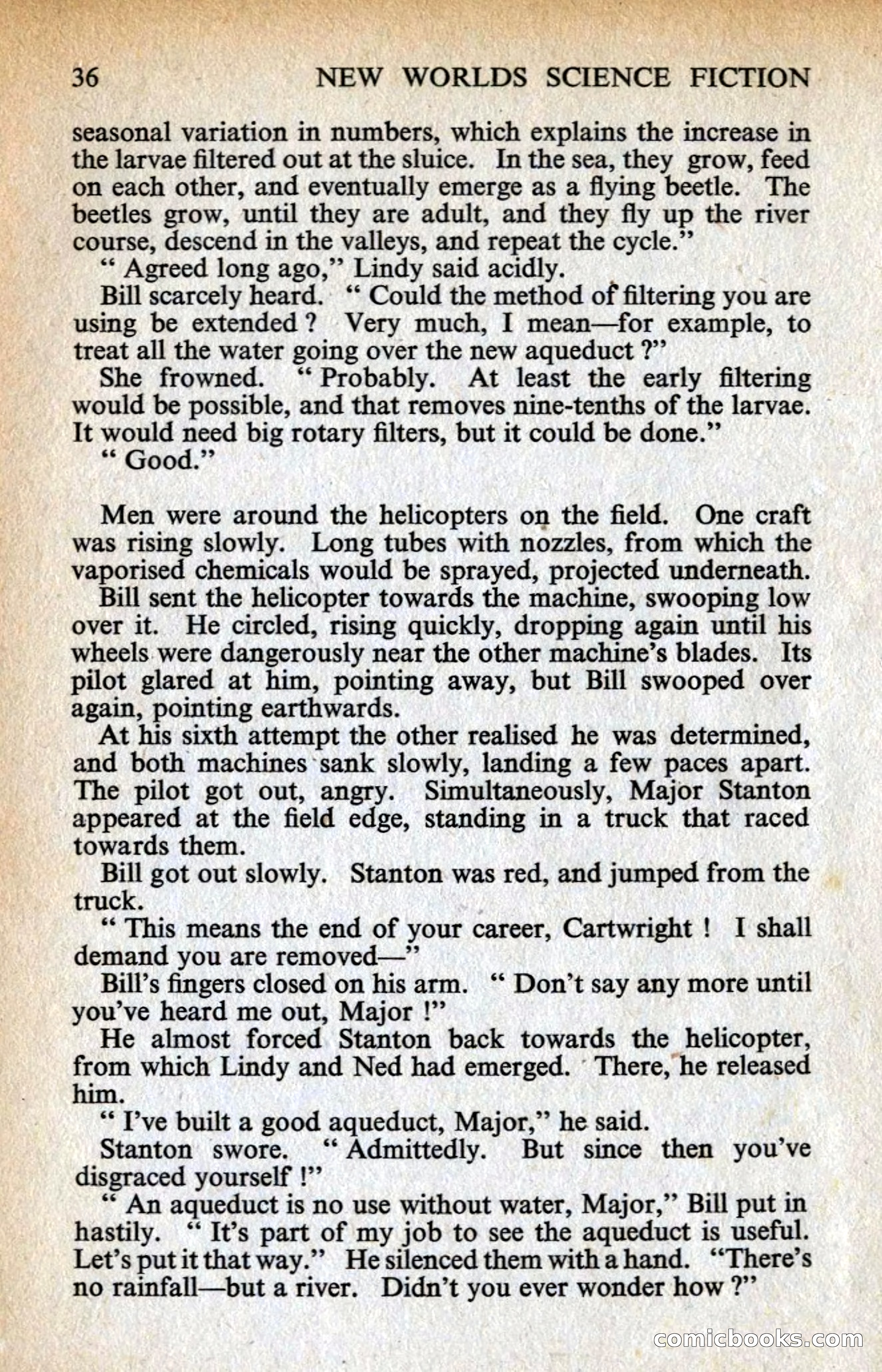 New Worlds #128, Vol. 43 (March 1963) — page 38 of 132
