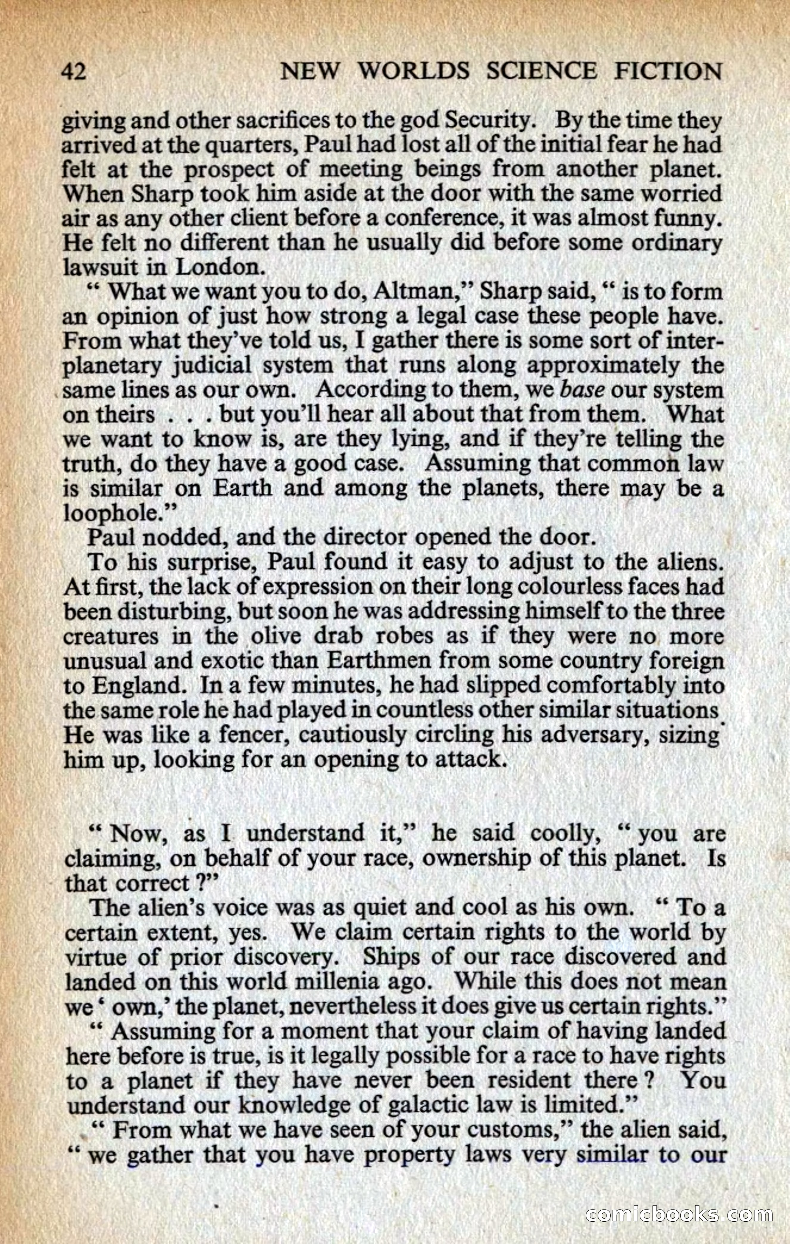 New Worlds #128, Vol. 43 (March 1963) — page 44 of 132