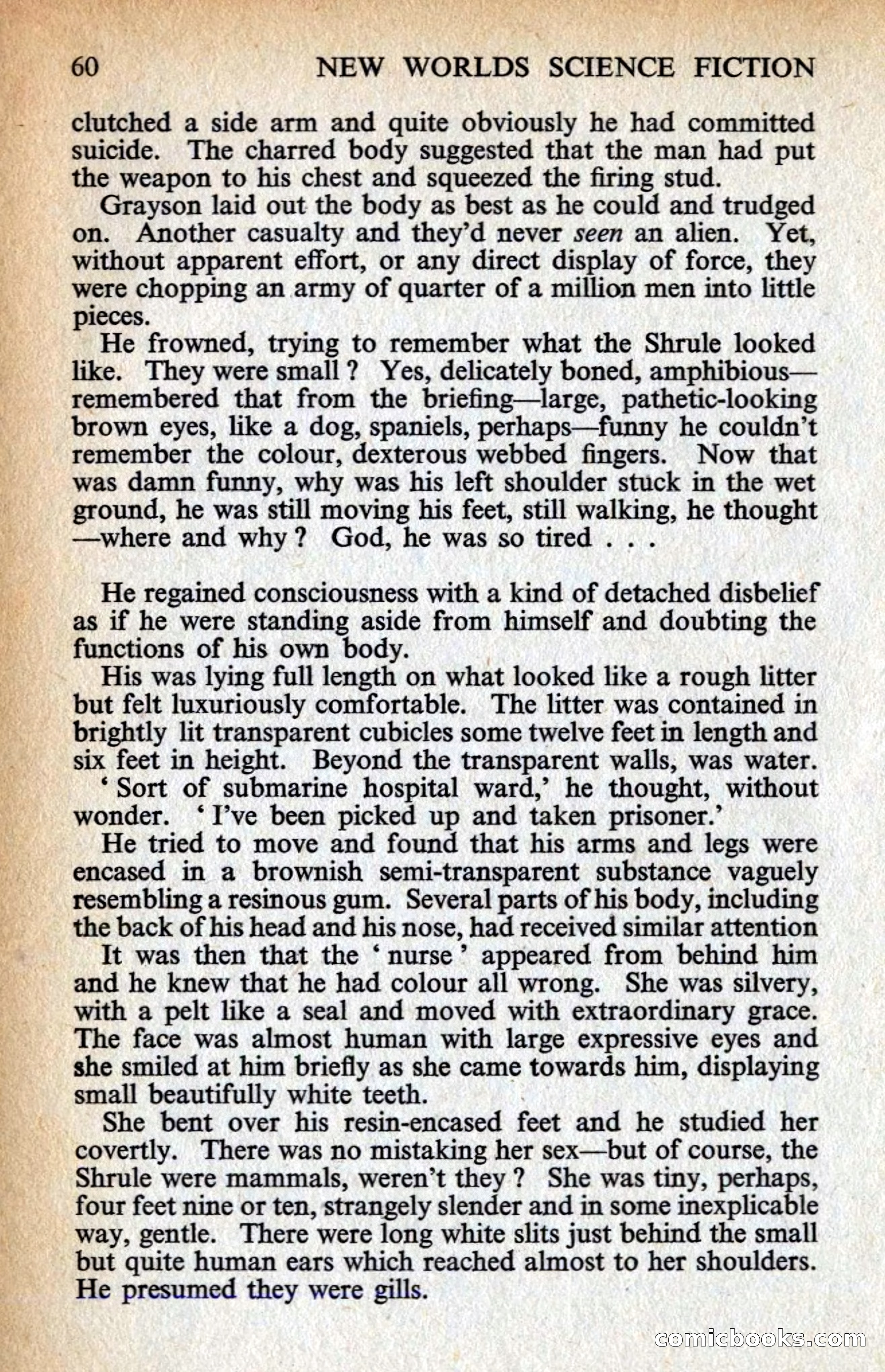 New Worlds #128, Vol. 43 (March 1963) — page 62 of 132