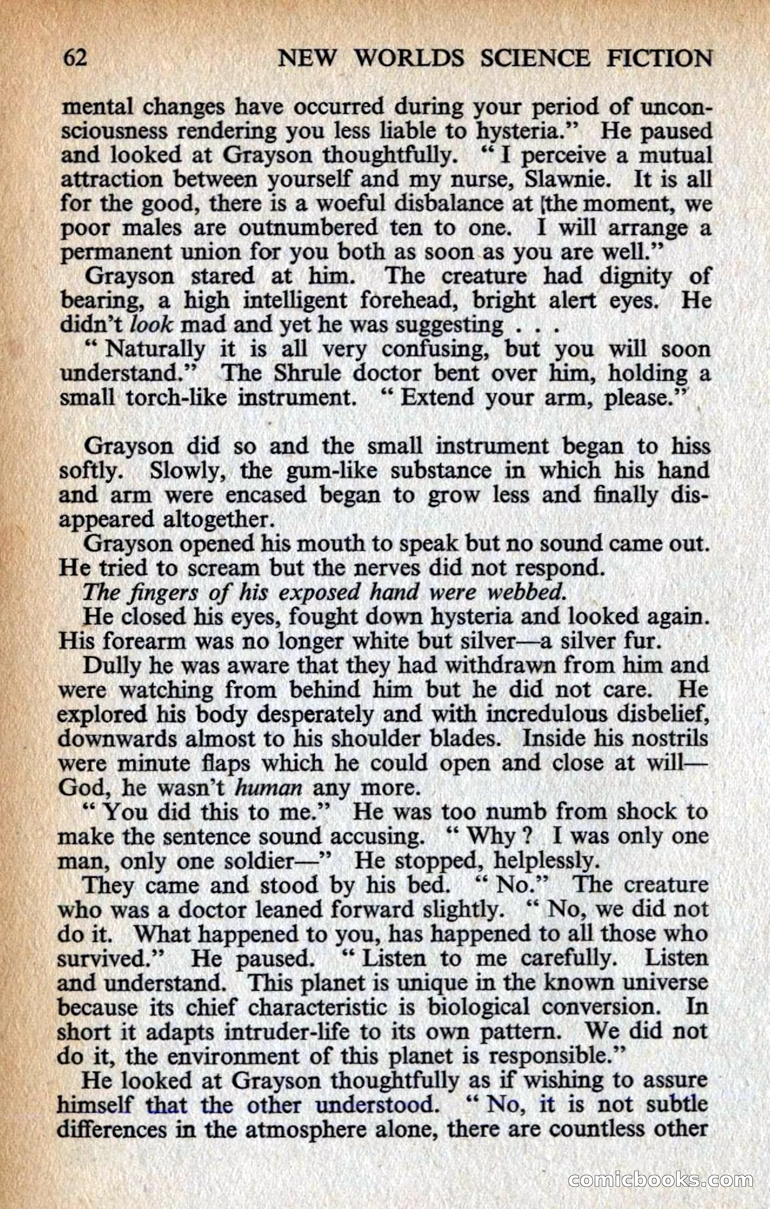 New Worlds #128, Vol. 43 (March 1963) — page 64 of 132
