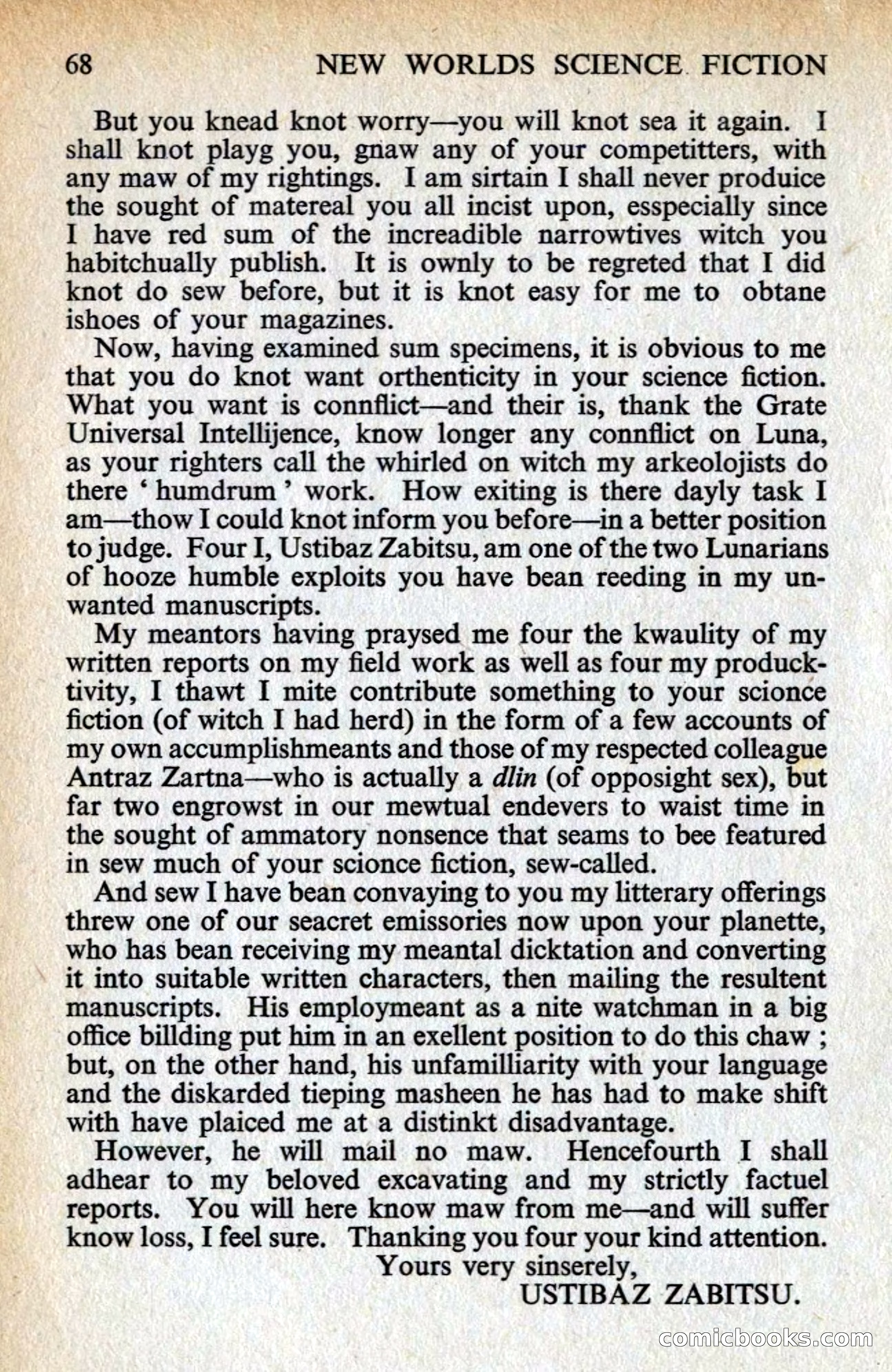 New Worlds #128, Vol. 43 (March 1963) — page 70 of 132