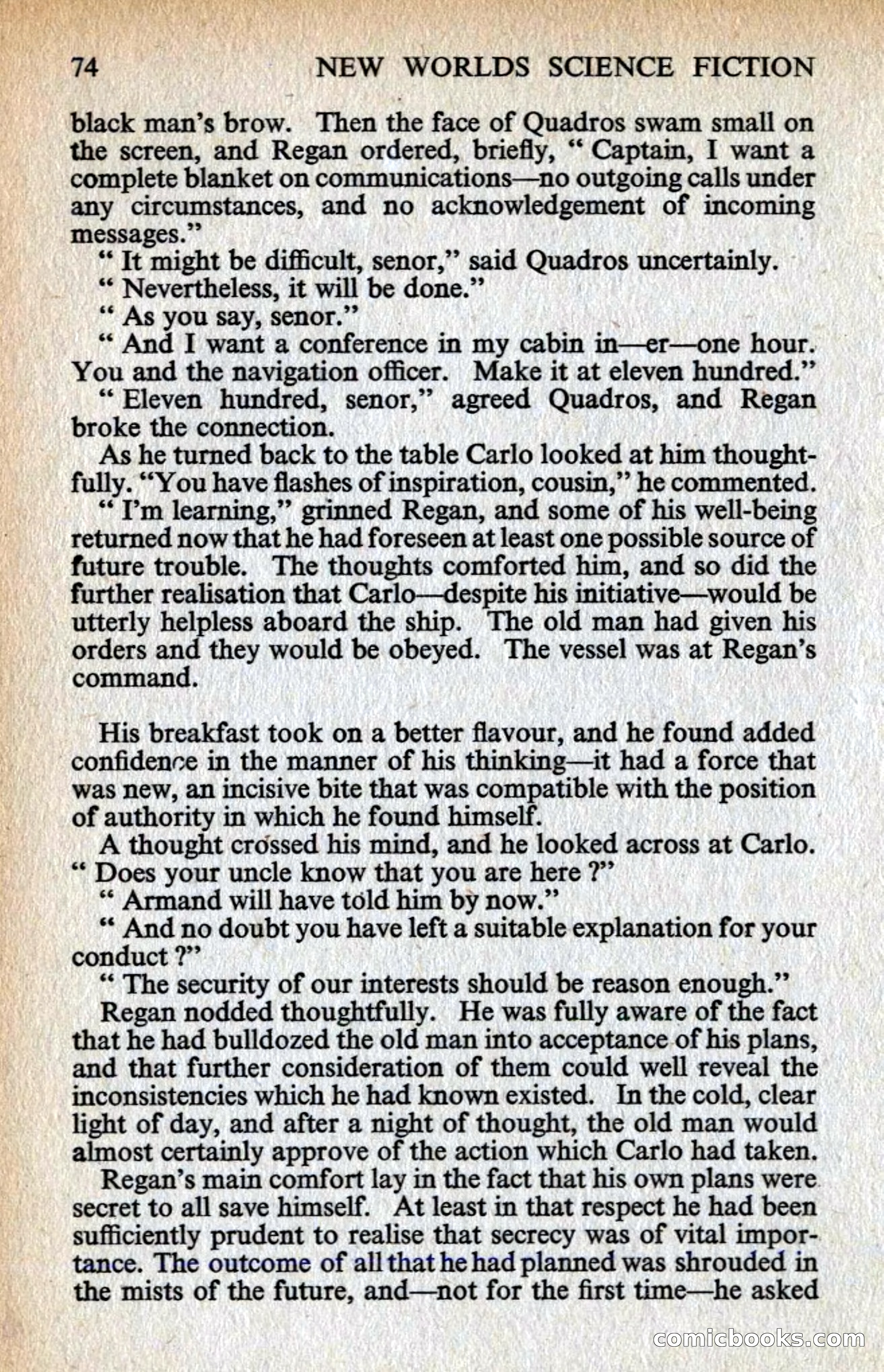 New Worlds #128, Vol. 43 (March 1963) — page 76 of 132