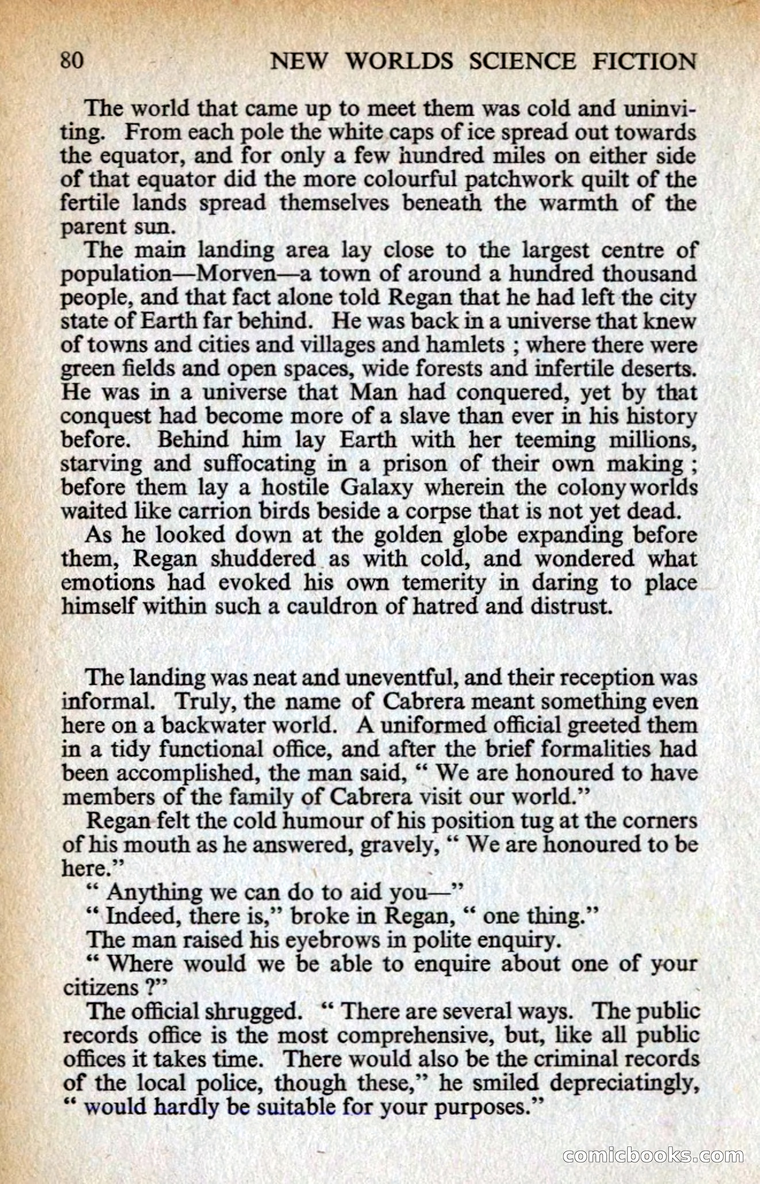 New Worlds #128, Vol. 43 (March 1963) — page 82 of 132