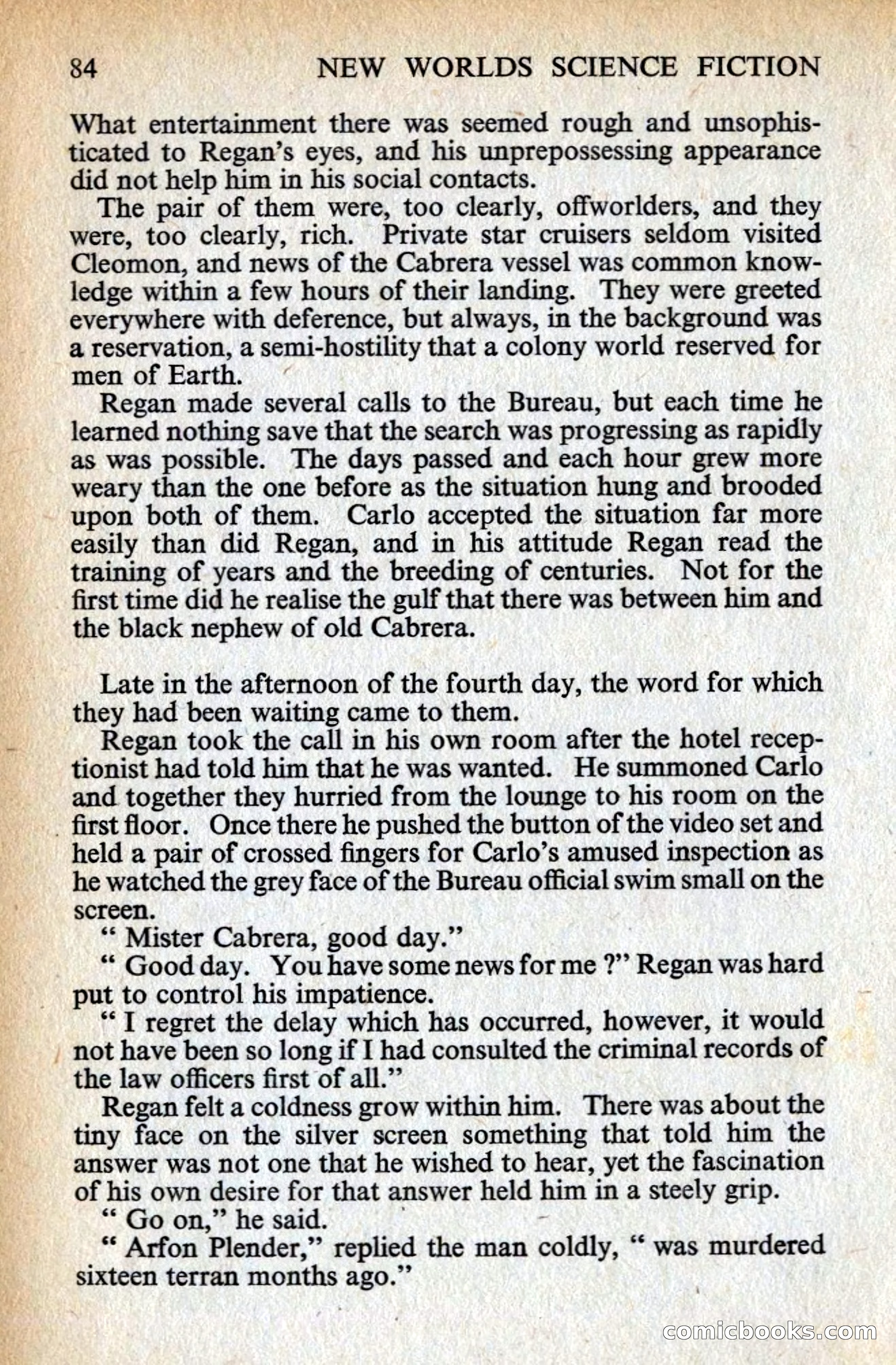 New Worlds #128, Vol. 43 (March 1963) — page 86 of 132