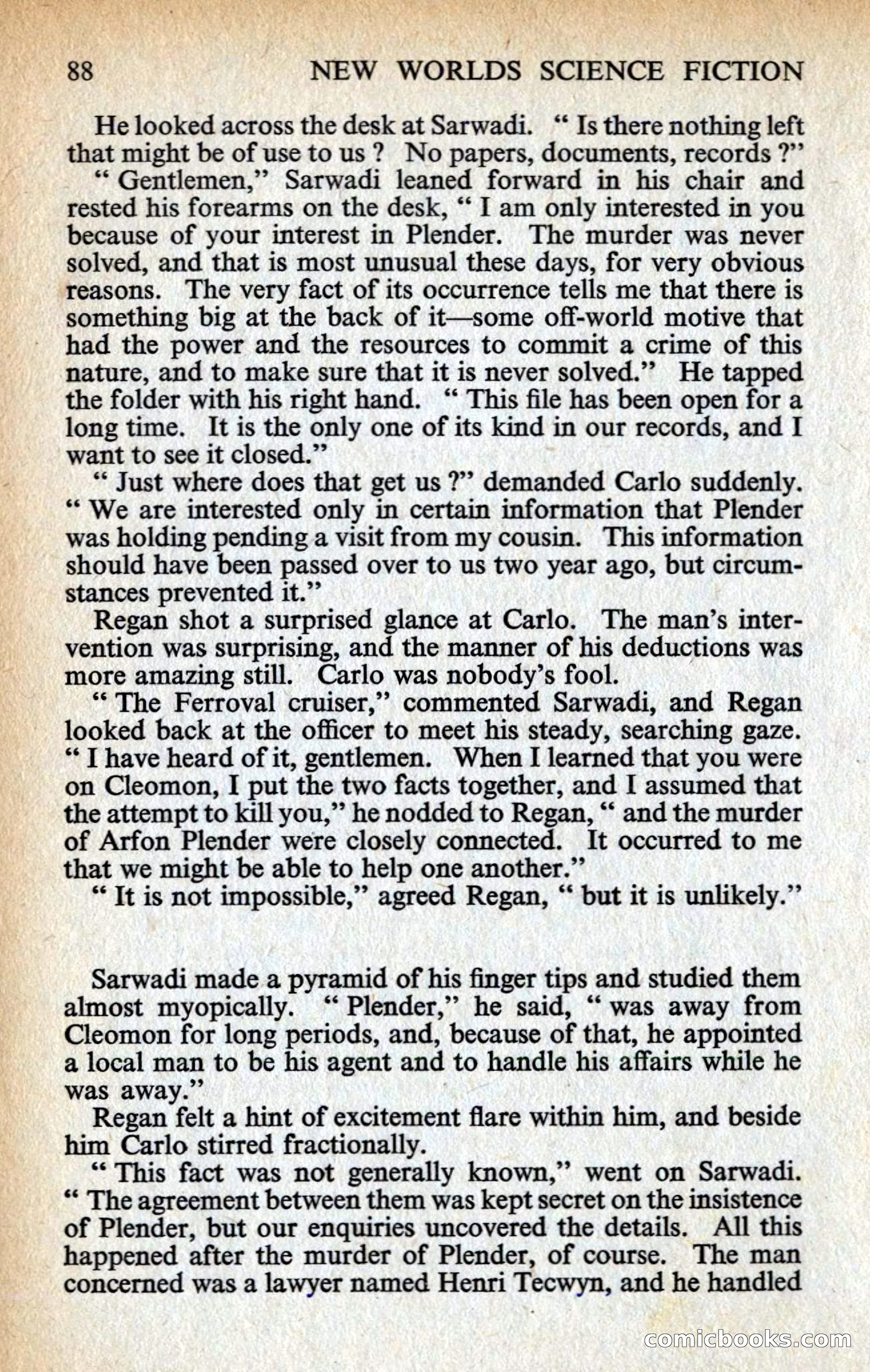 New Worlds #128, Vol. 43 (March 1963) — page 90 of 132
