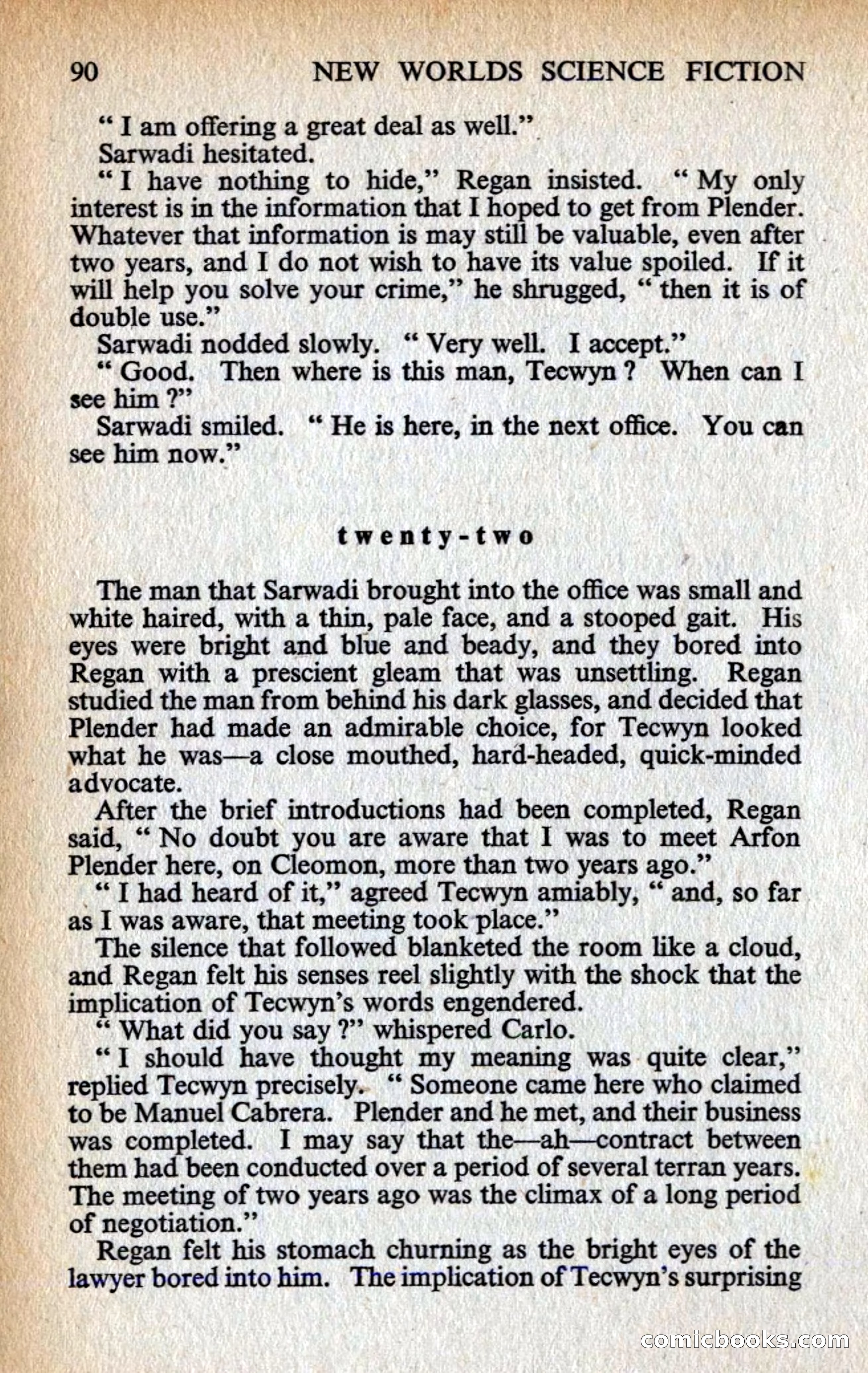New Worlds #128, Vol. 43 (March 1963) — page 92 of 132
