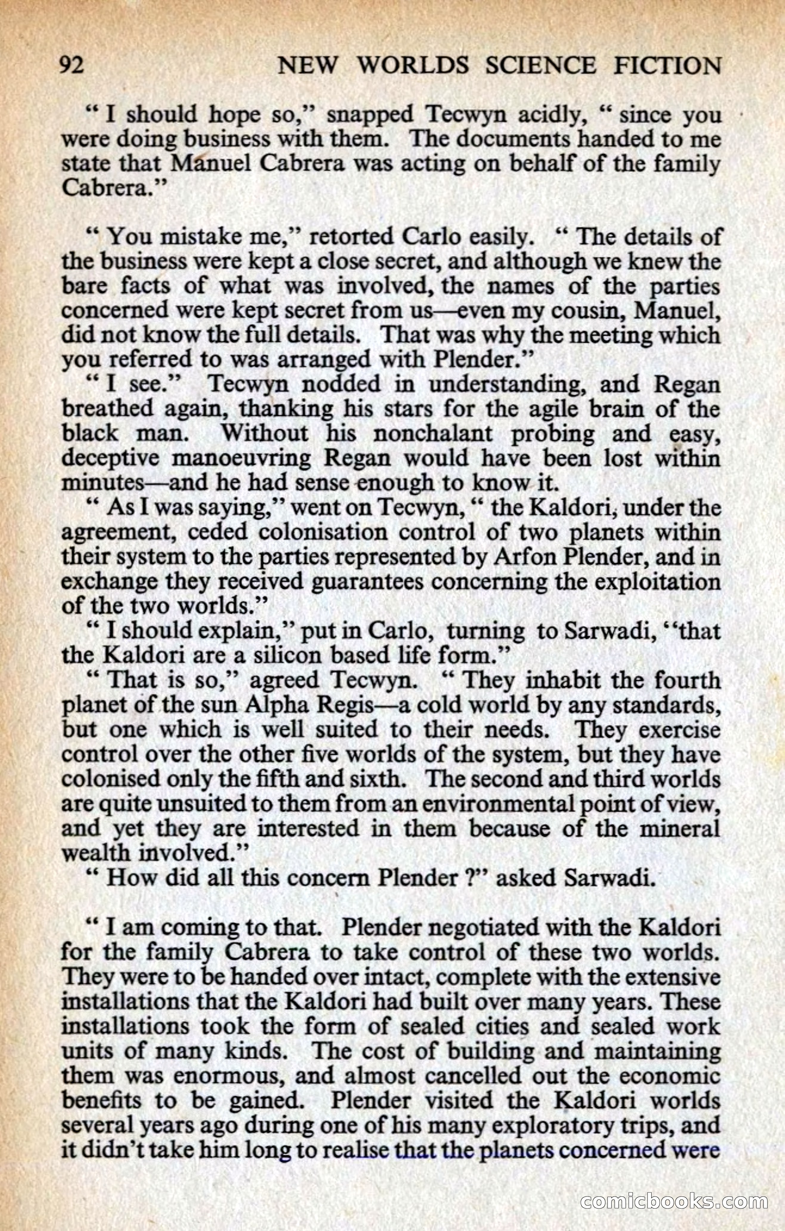 New Worlds #128, Vol. 43 (March 1963) — page 94 of 132