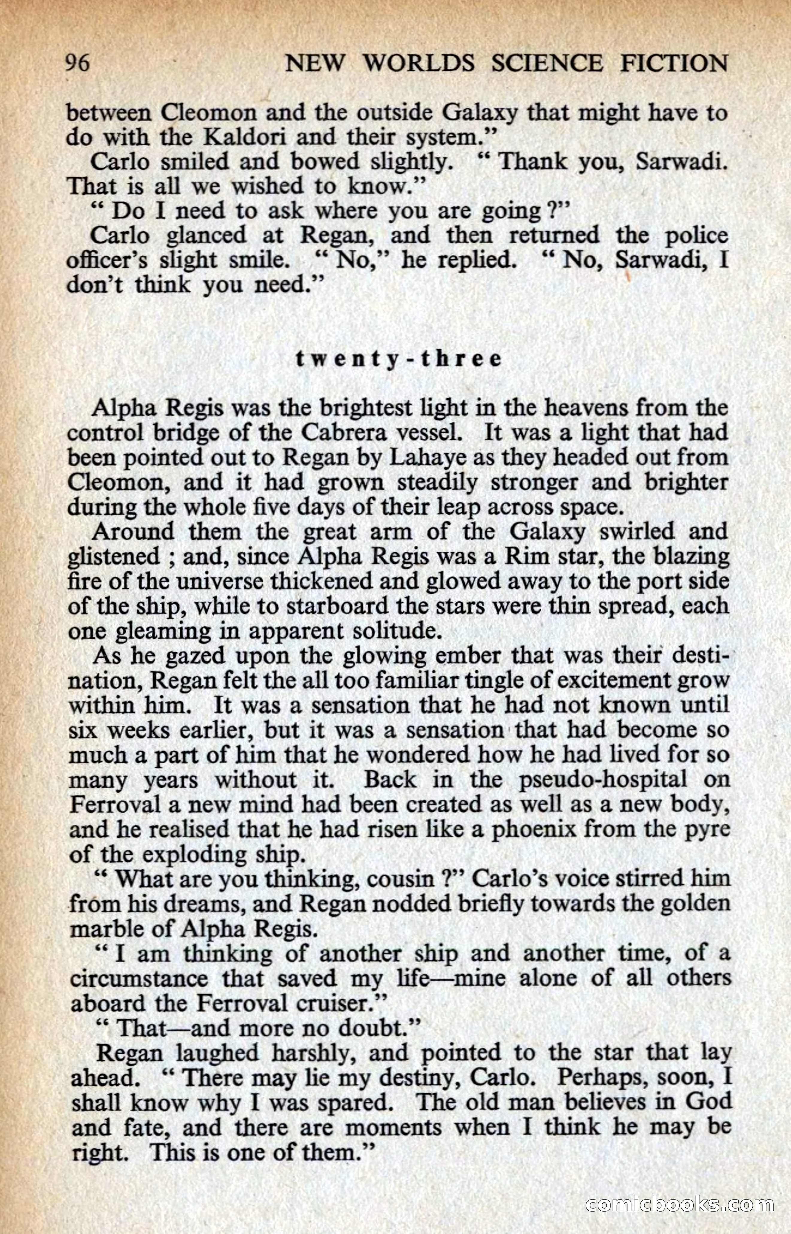 New Worlds #128, Vol. 43 (March 1963) — page 98 of 132