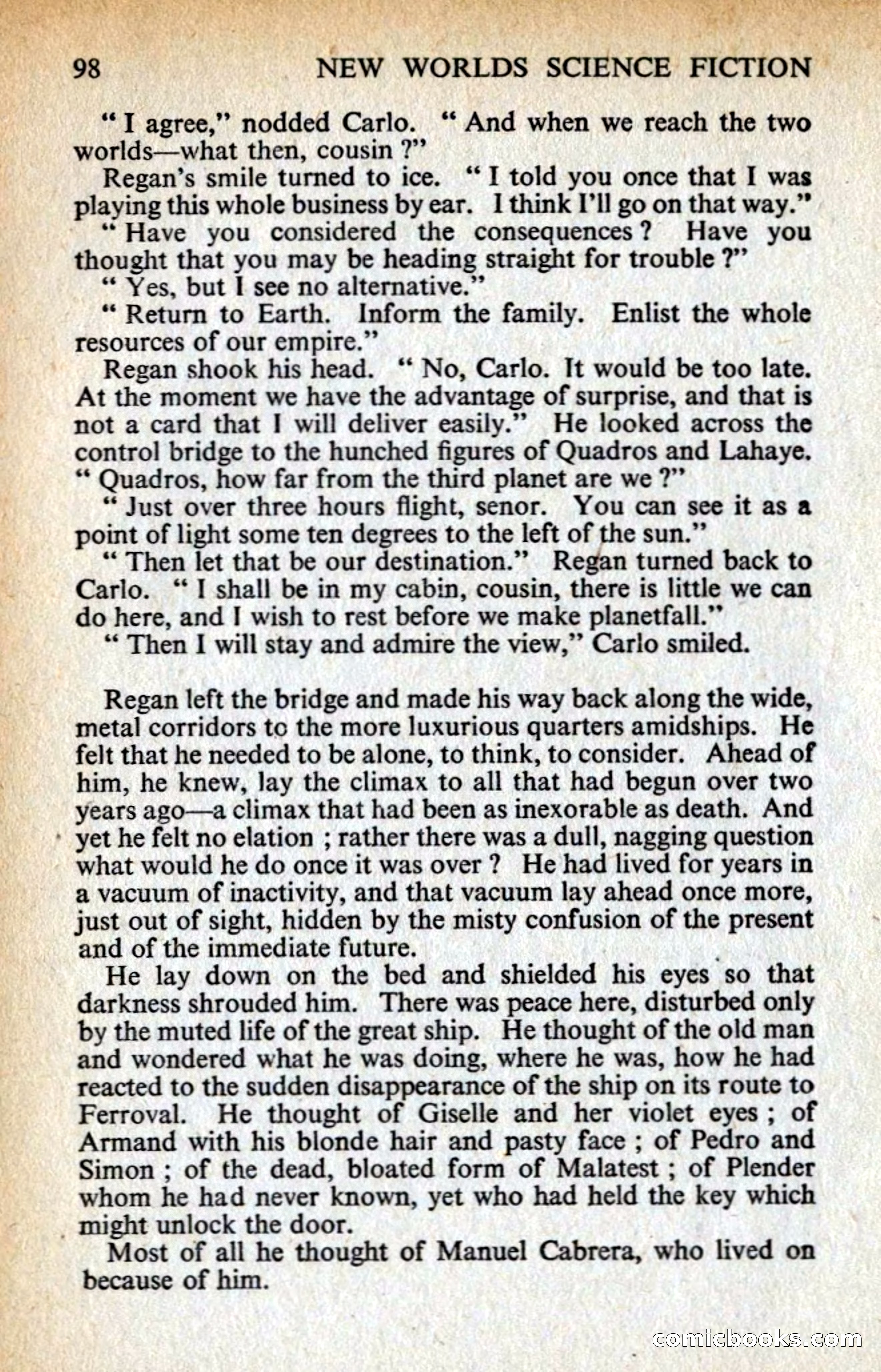 New Worlds #128, Vol. 43 (March 1963) — page 100 of 132