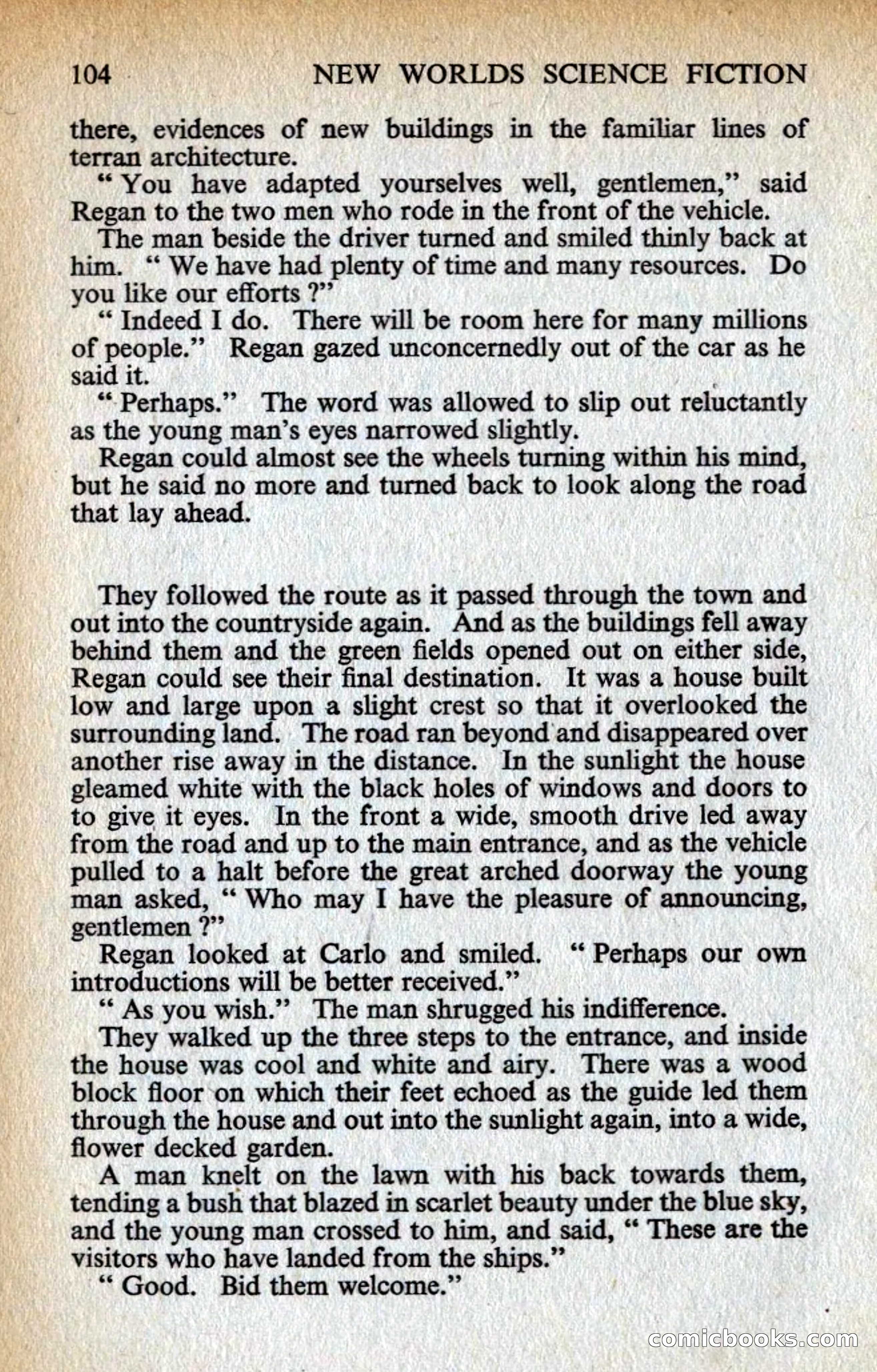 New Worlds #128, Vol. 43 (March 1963) — page 106 of 132