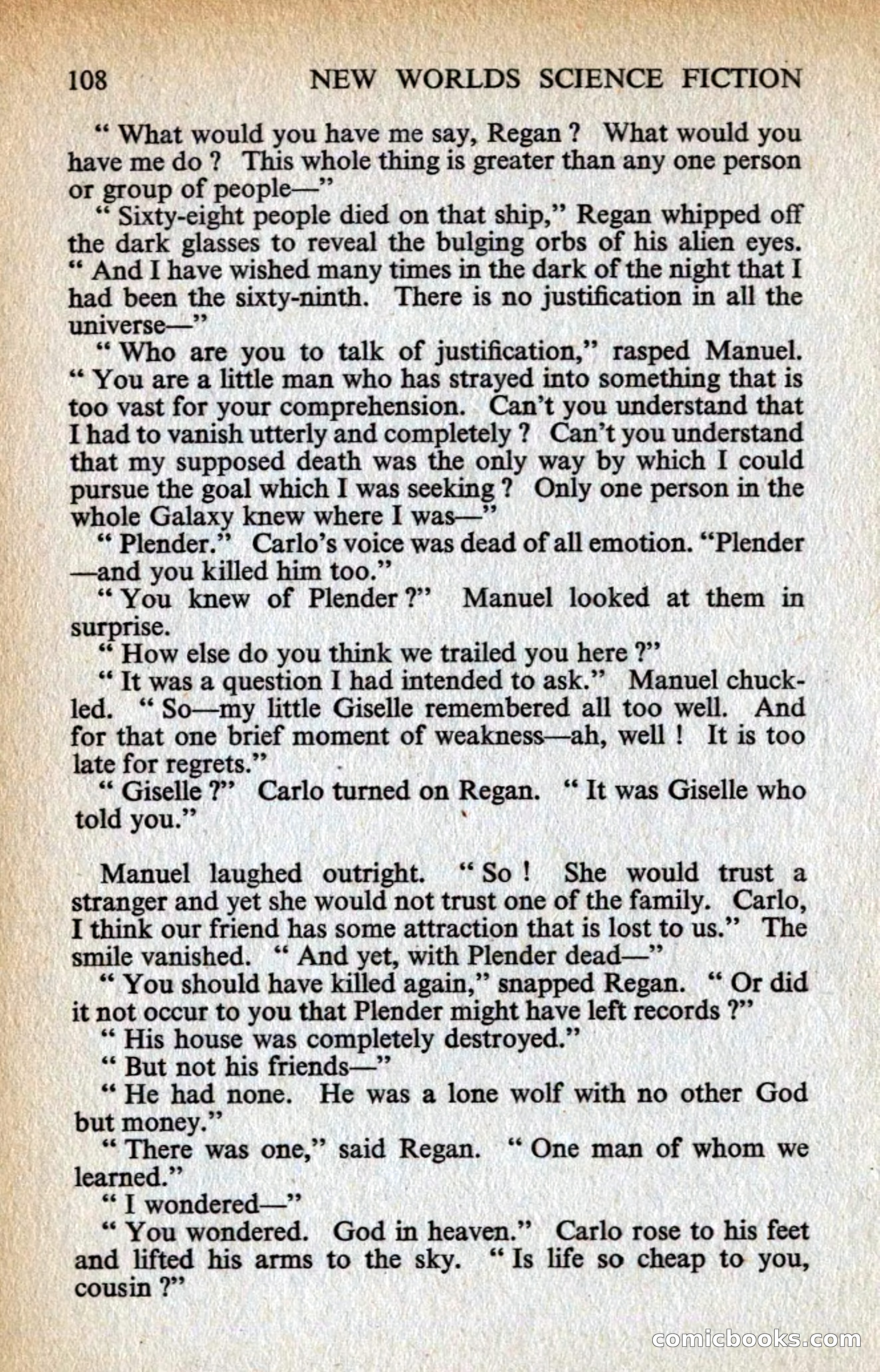 New Worlds #128, Vol. 43 (March 1963) — page 110 of 132