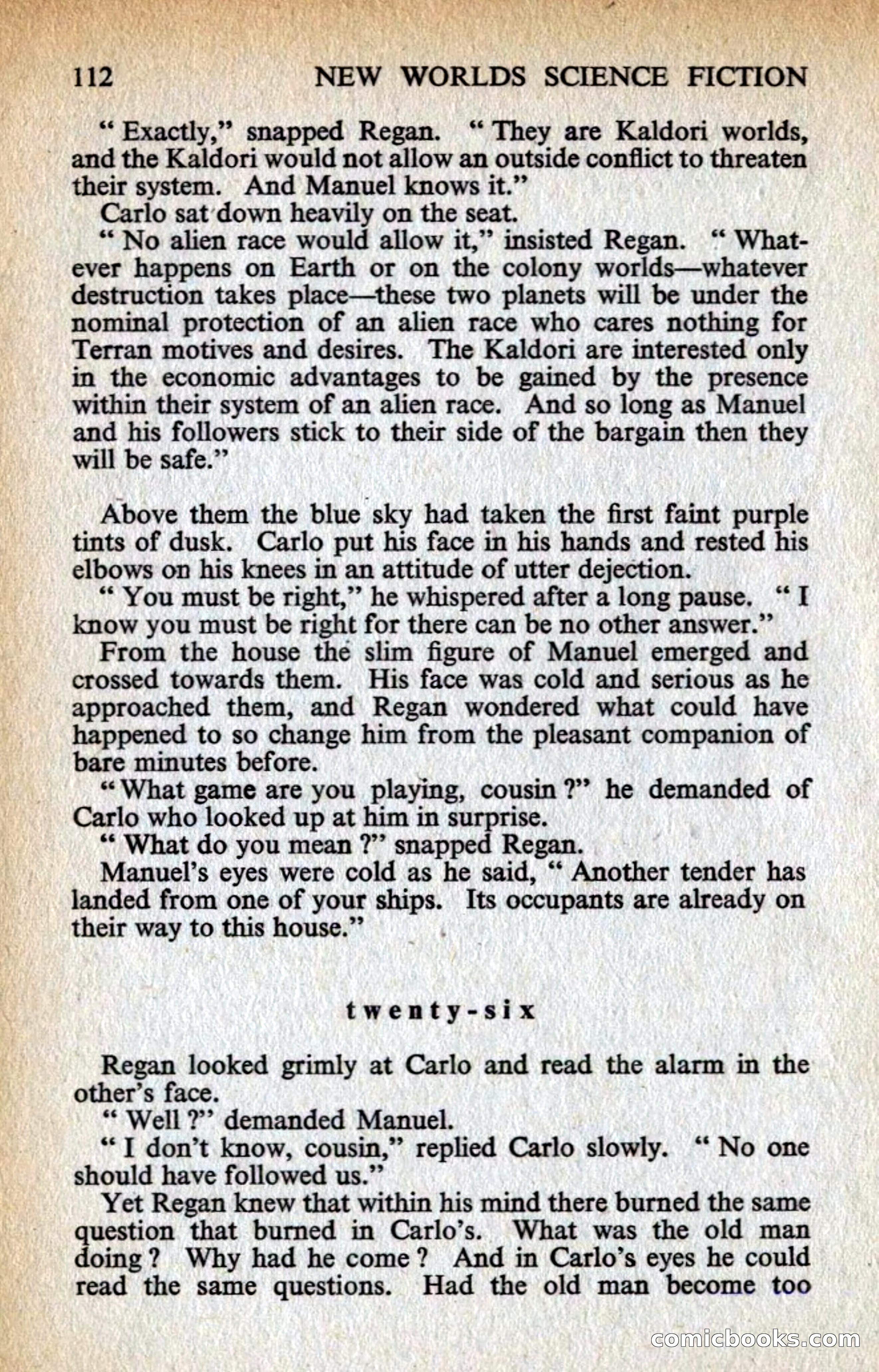 New Worlds #128, Vol. 43 (March 1963) — page 114 of 132