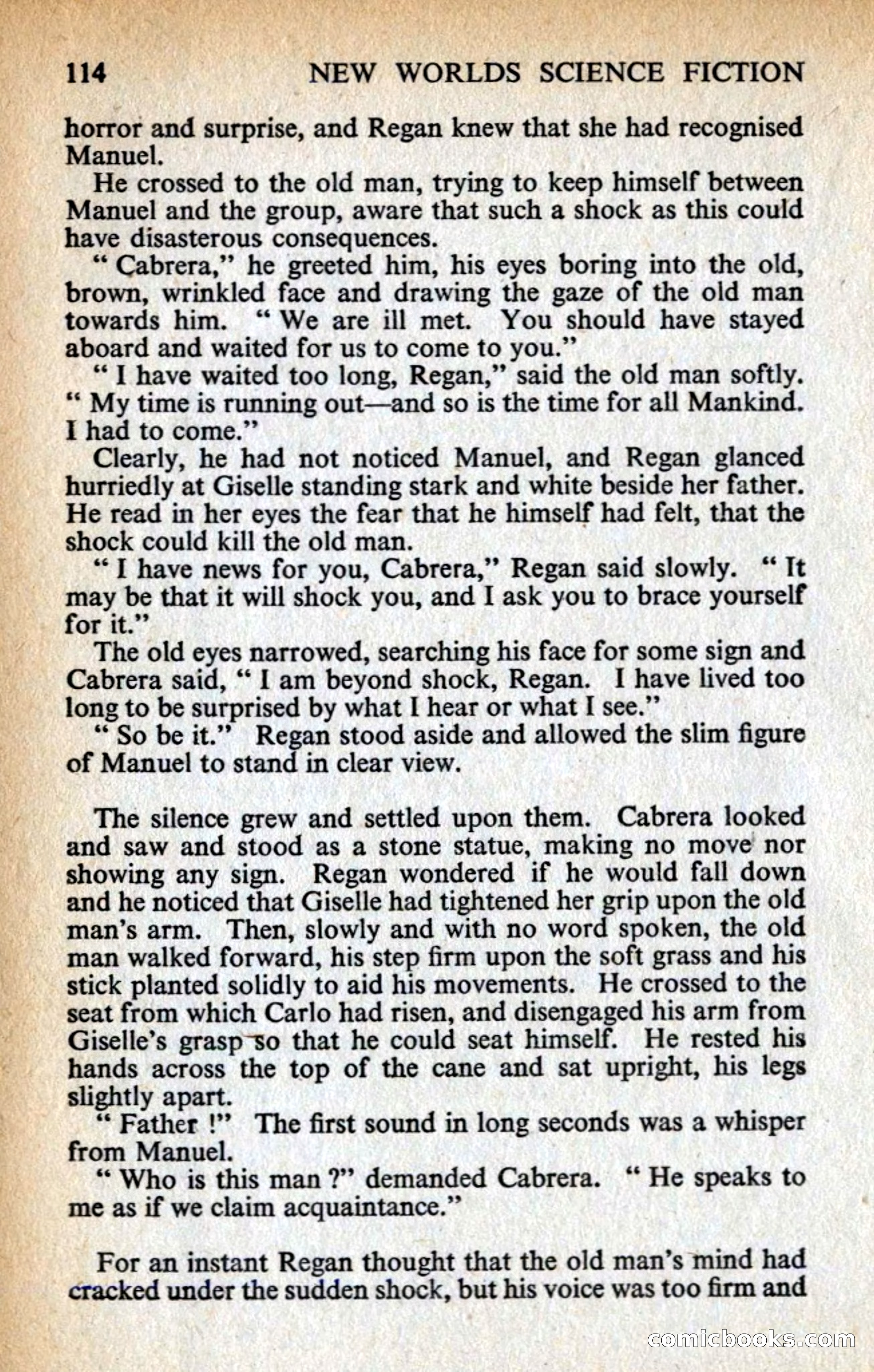 New Worlds #128, Vol. 43 (March 1963) — page 116 of 132