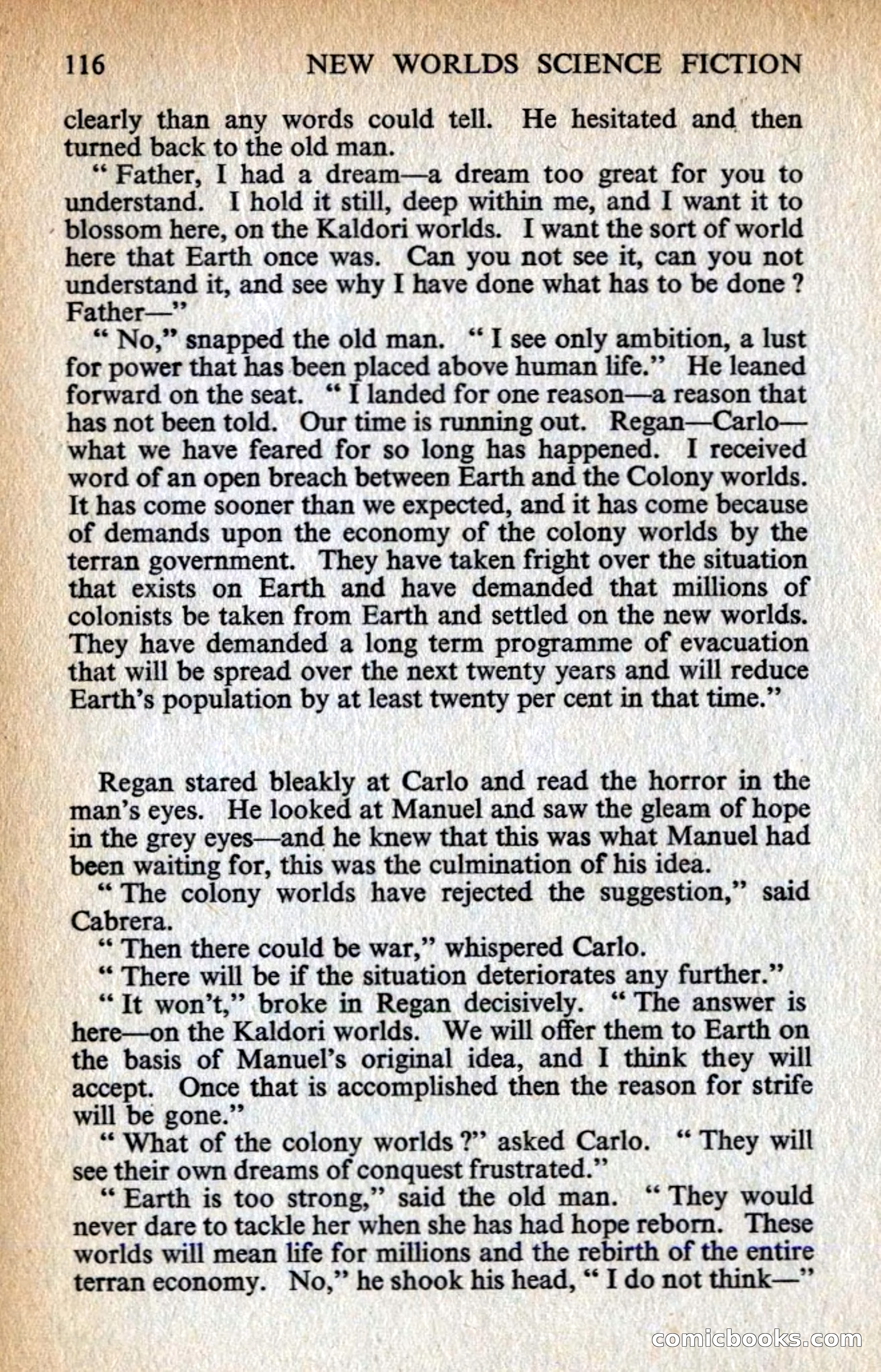 New Worlds #128, Vol. 43 (March 1963) — page 118 of 132