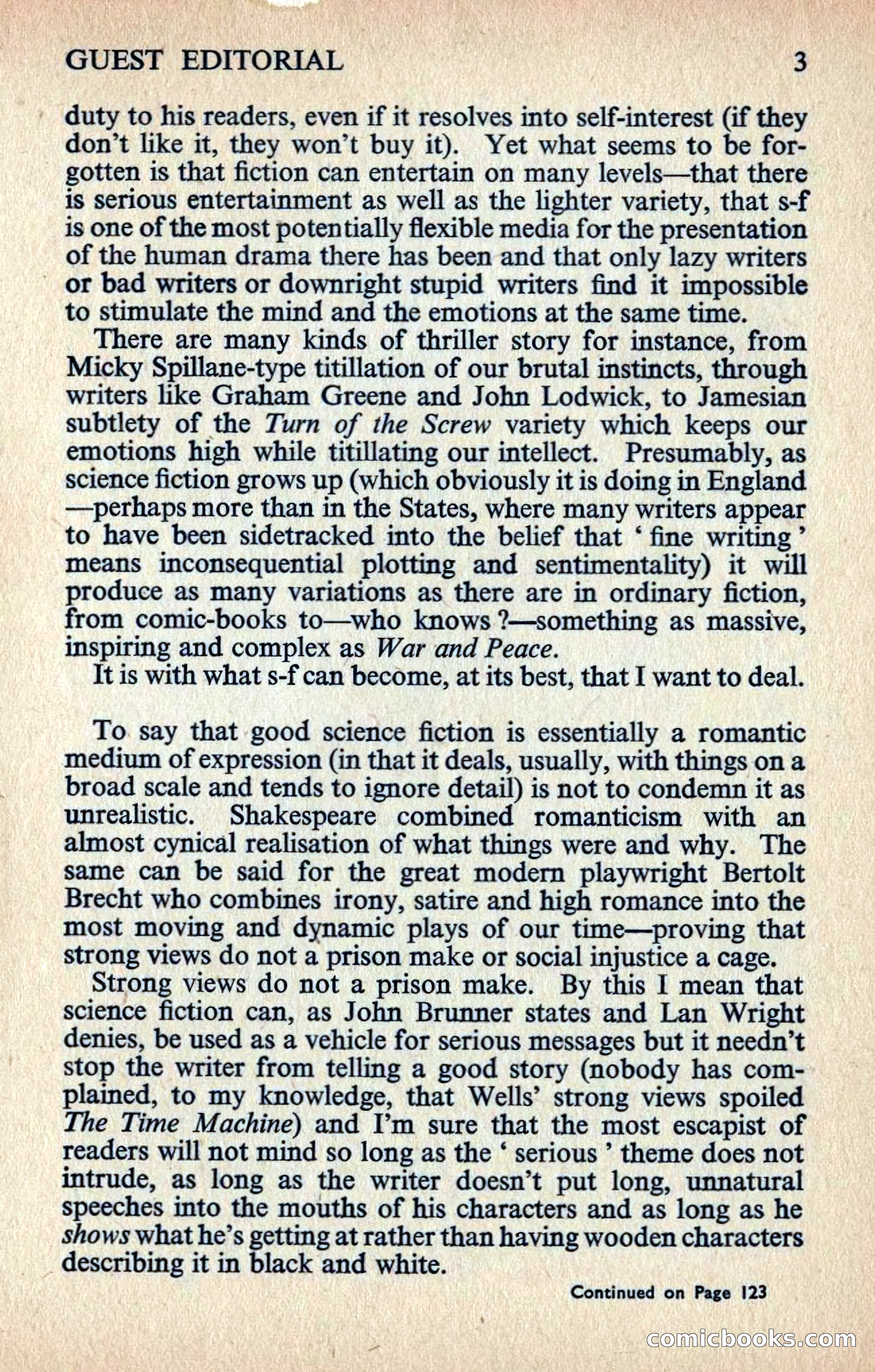 New Worlds #129, April 1963 — page 5 of 132
