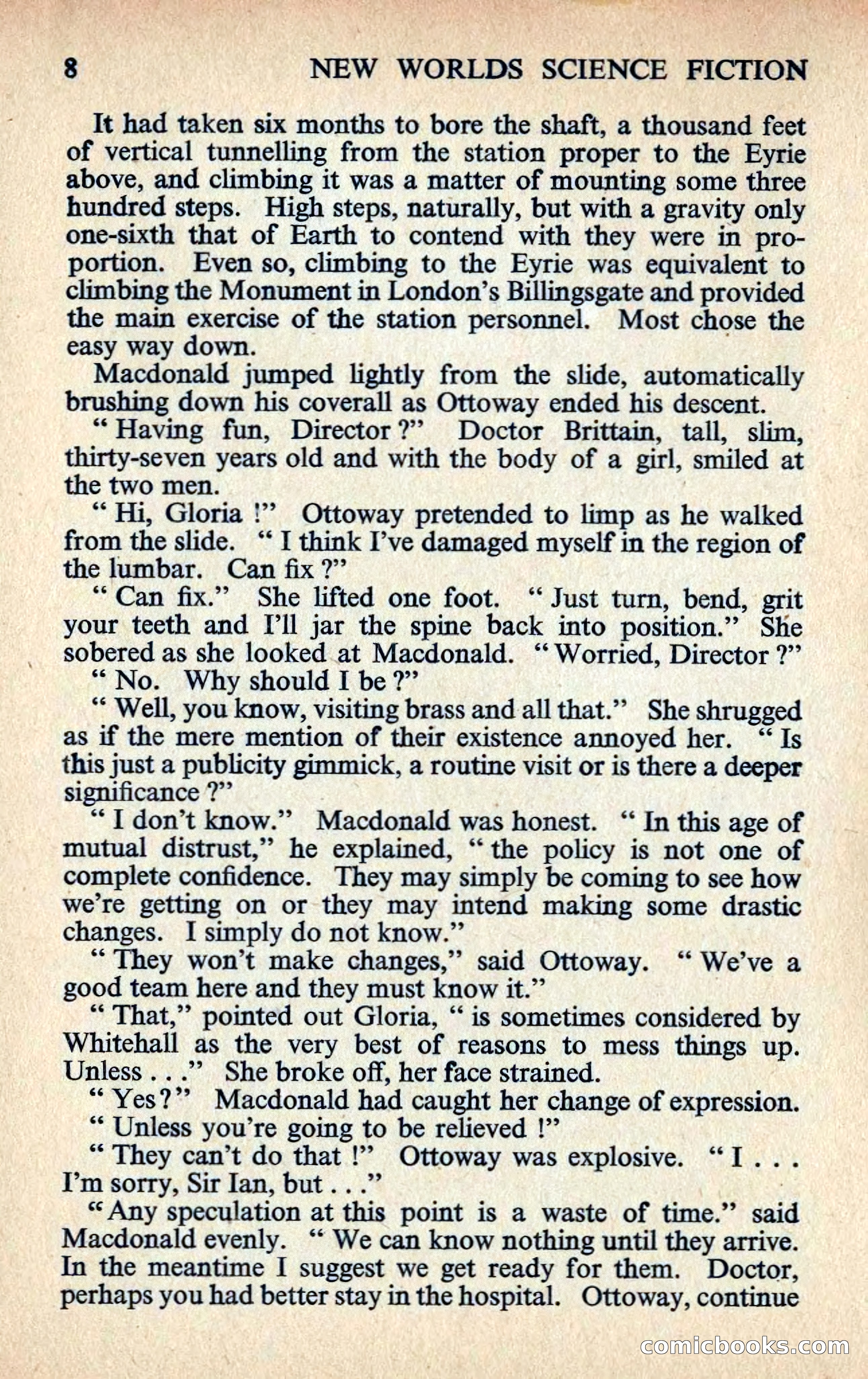 New Worlds #129, April 1963 — page 10 of 132