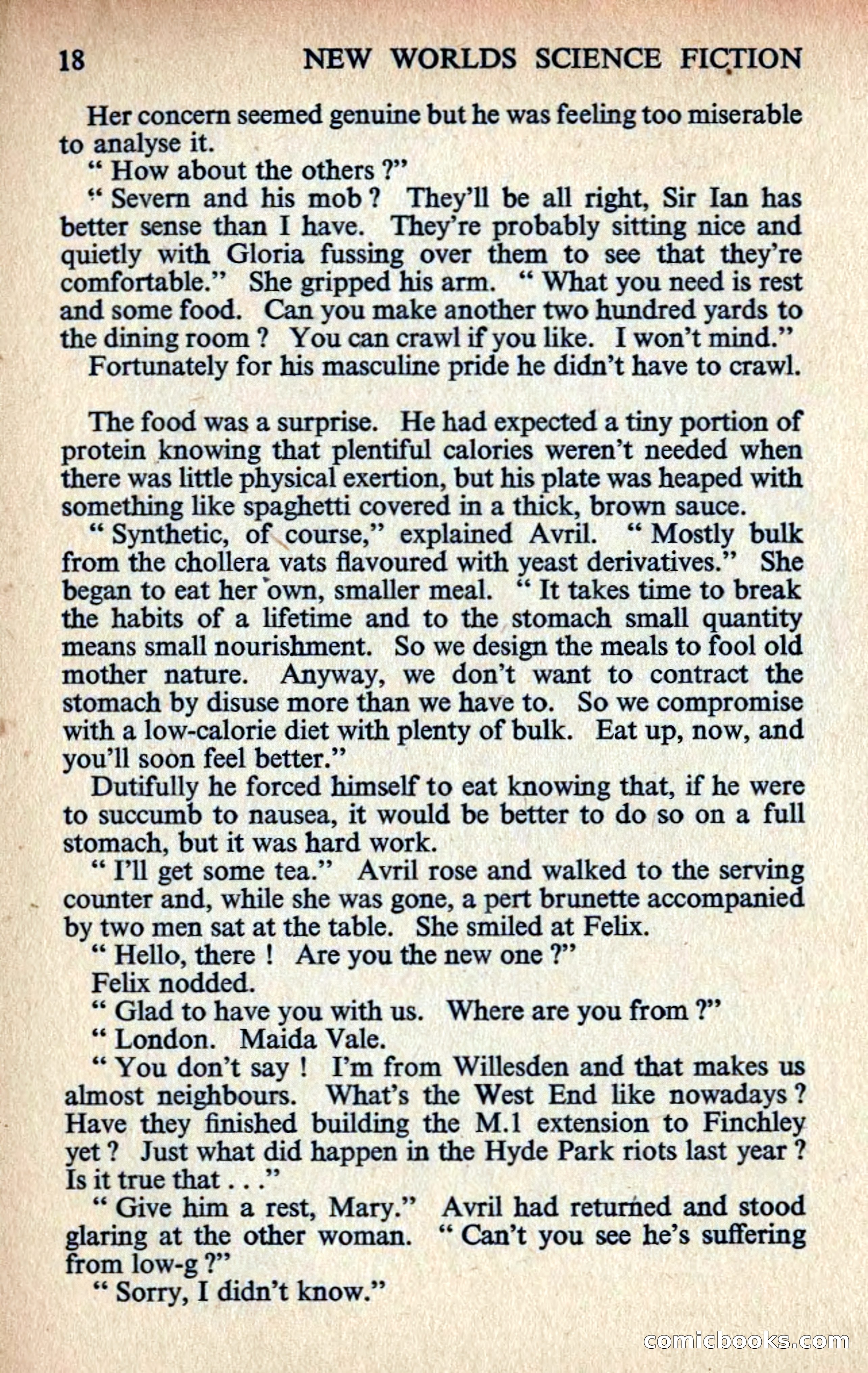 New Worlds #129, April 1963 — page 20 of 132