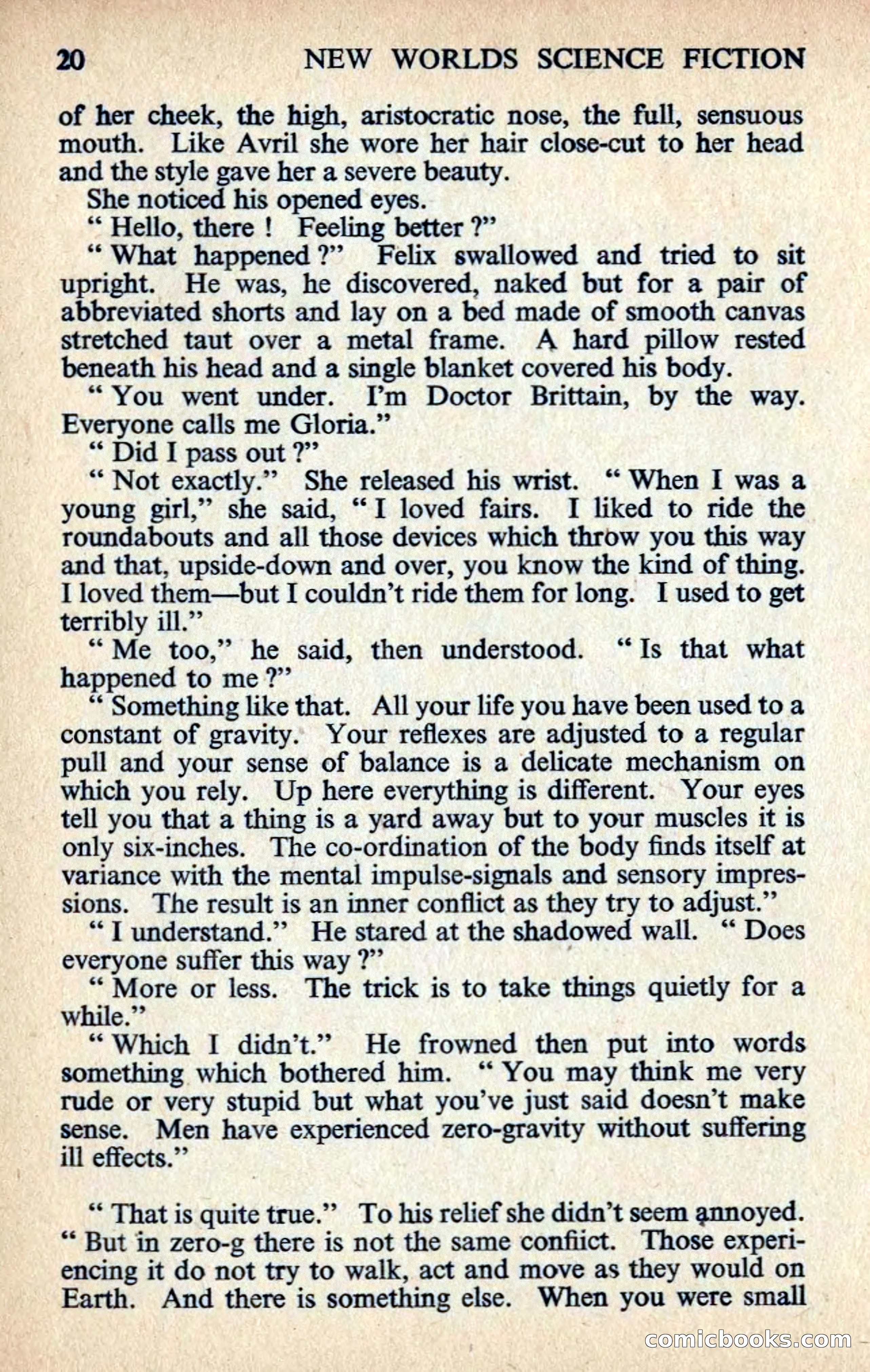 New Worlds #129, April 1963 — page 22 of 132