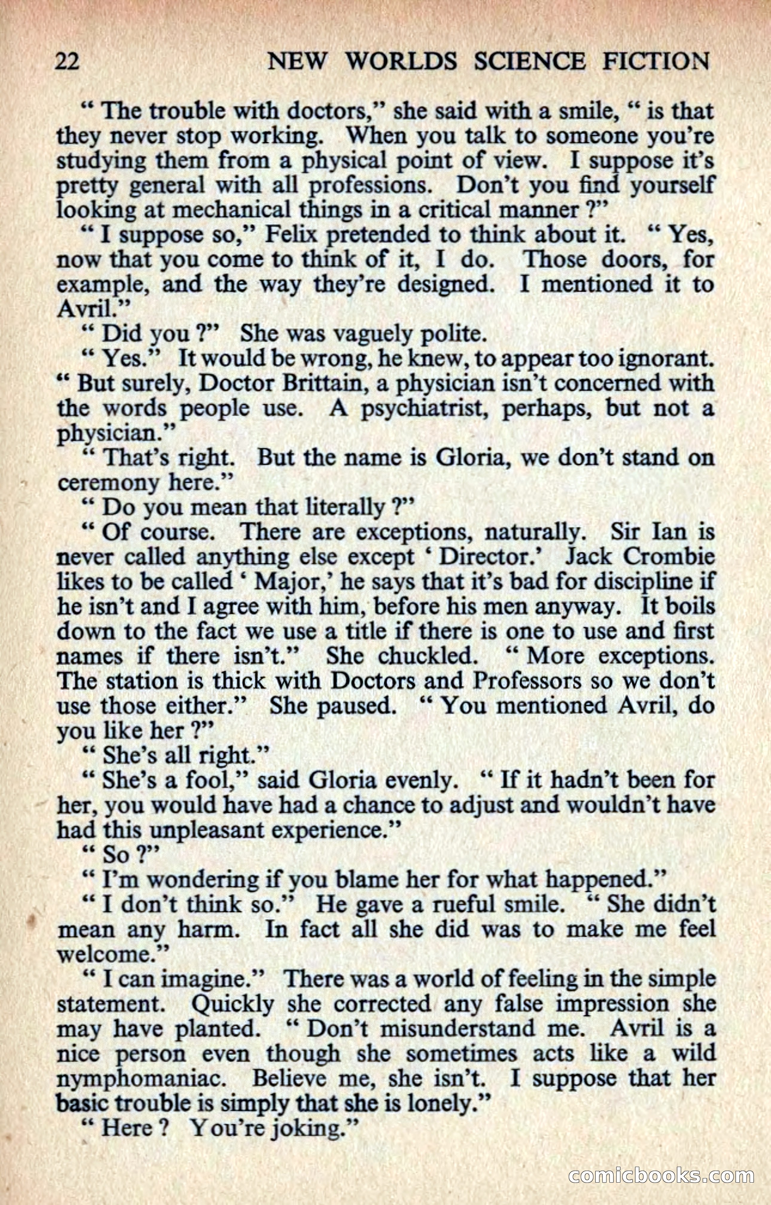 New Worlds #129, April 1963 — page 24 of 132