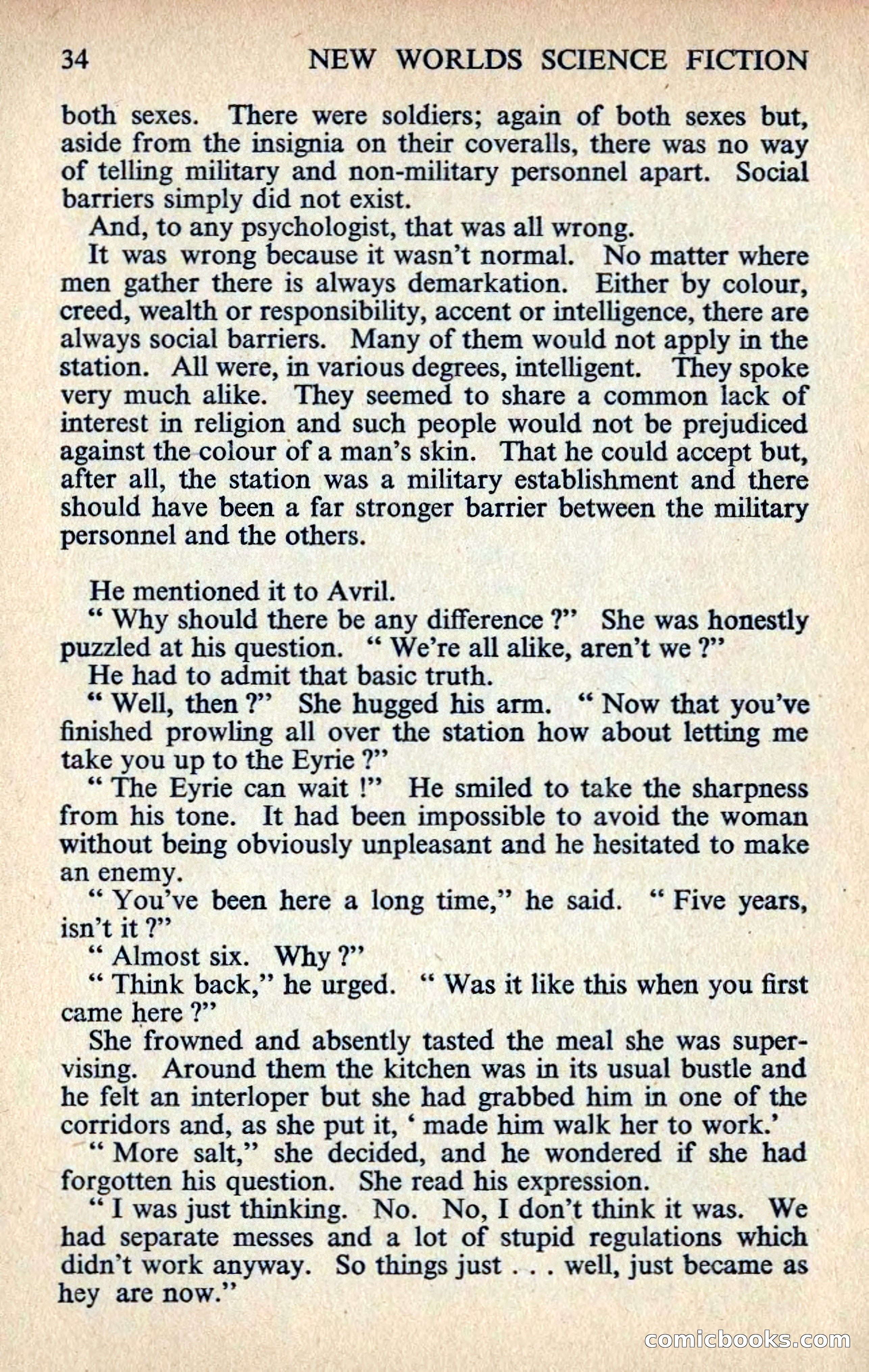New Worlds #129, April 1963 — page 36 of 132