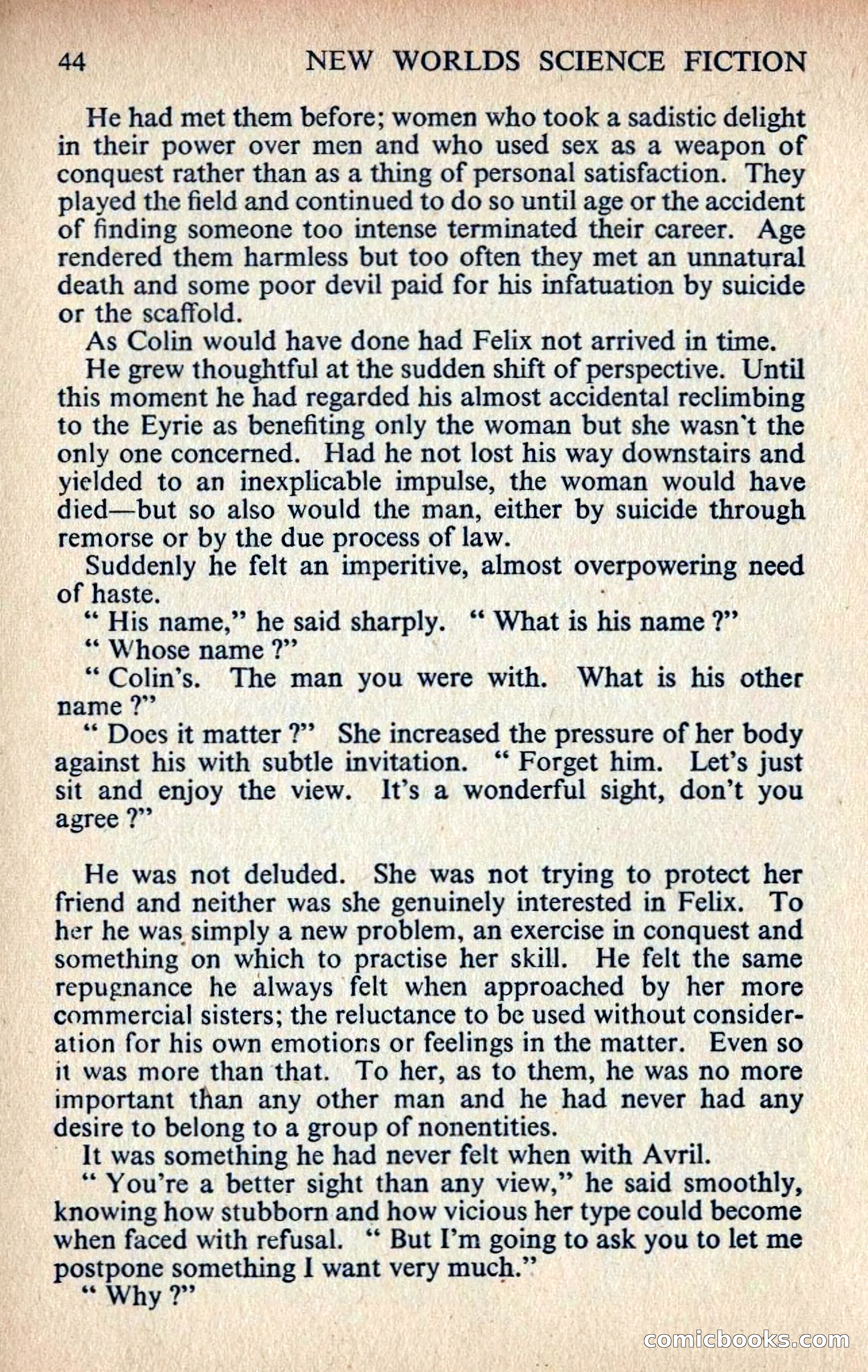 New Worlds #129, April 1963 — page 46 of 132