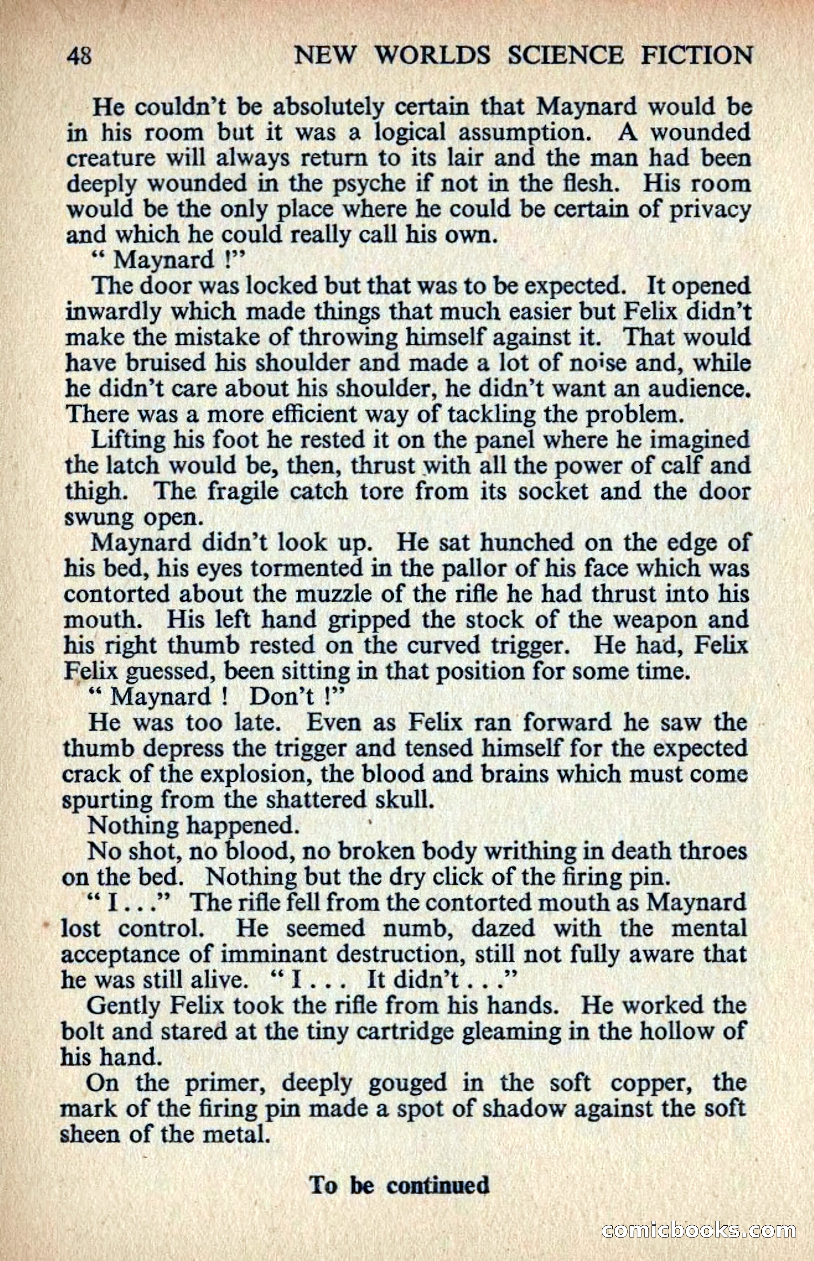 New Worlds #129, April 1963 — page 50 of 132