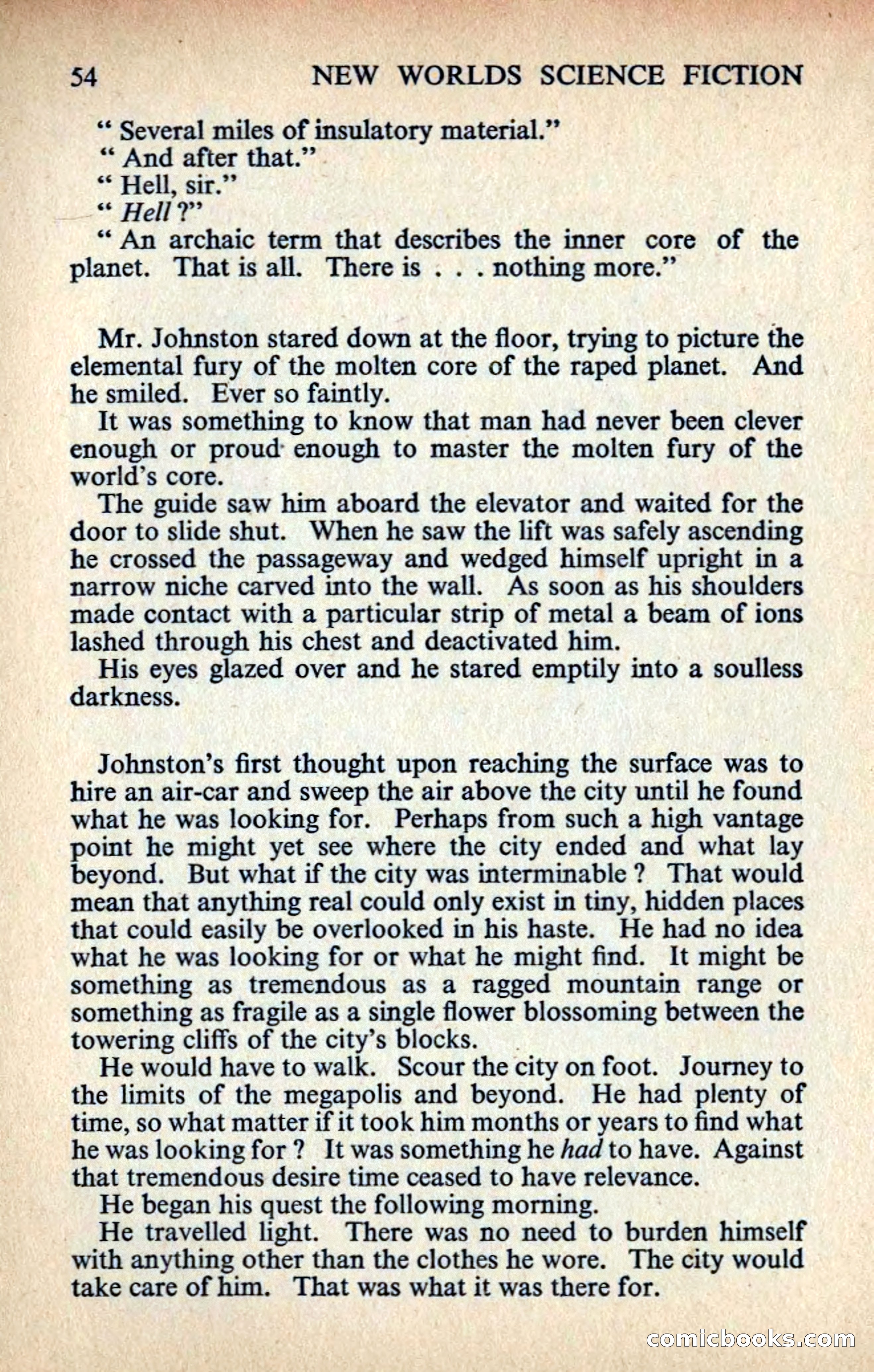New Worlds #129, April 1963 — page 56 of 132