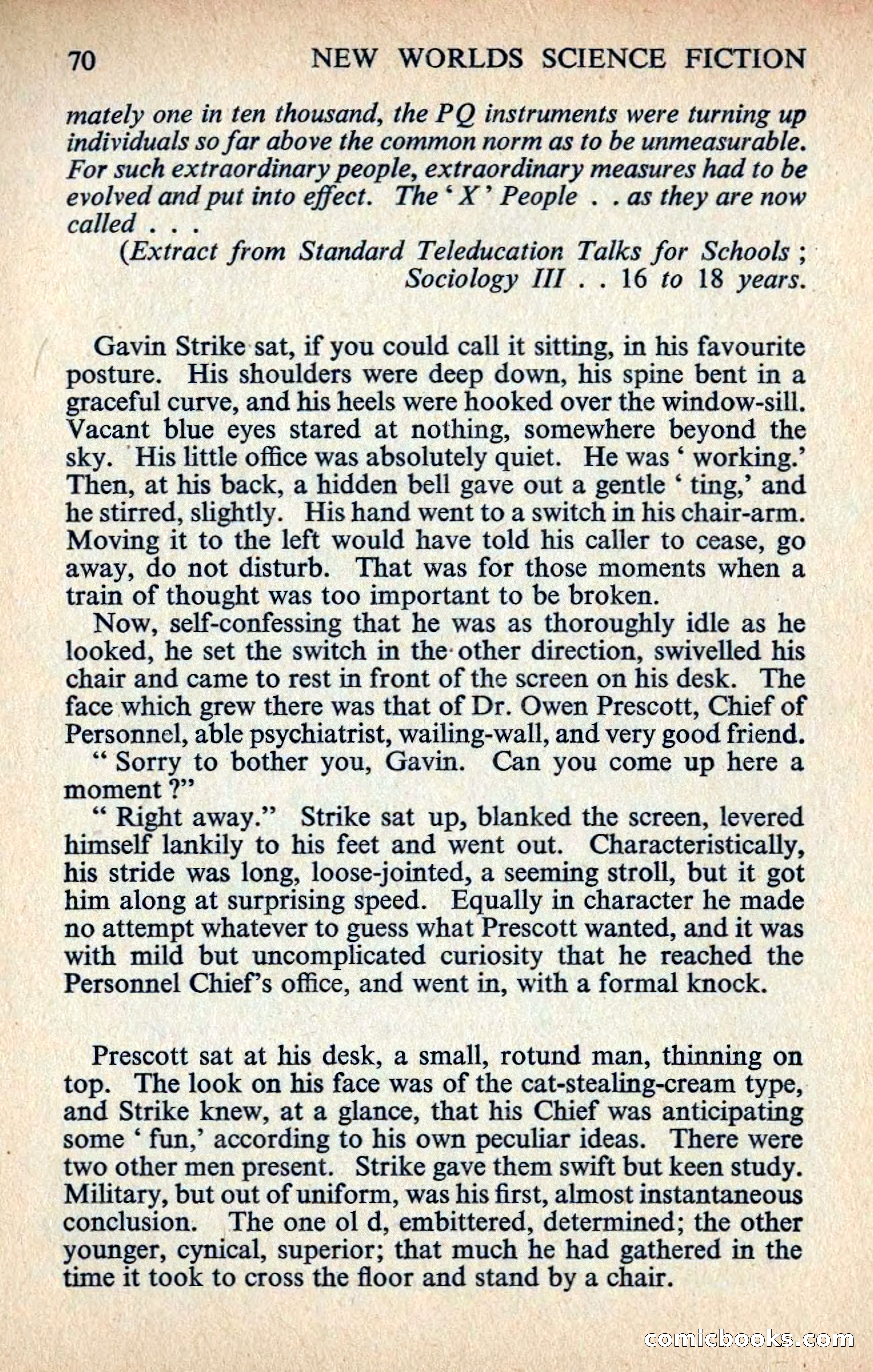 New Worlds #129, April 1963 — page 72 of 132