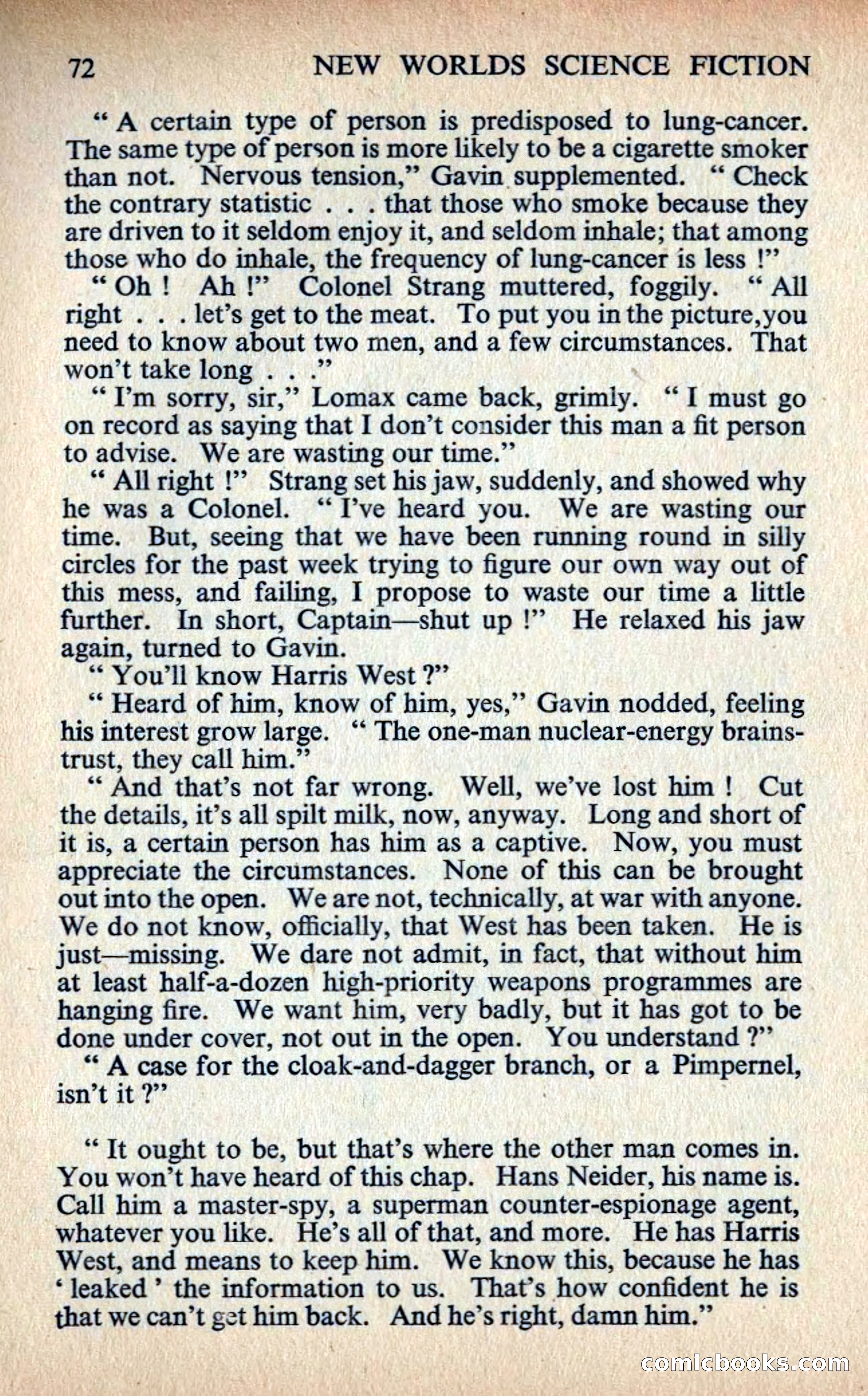 New Worlds #129, April 1963 — page 74 of 132