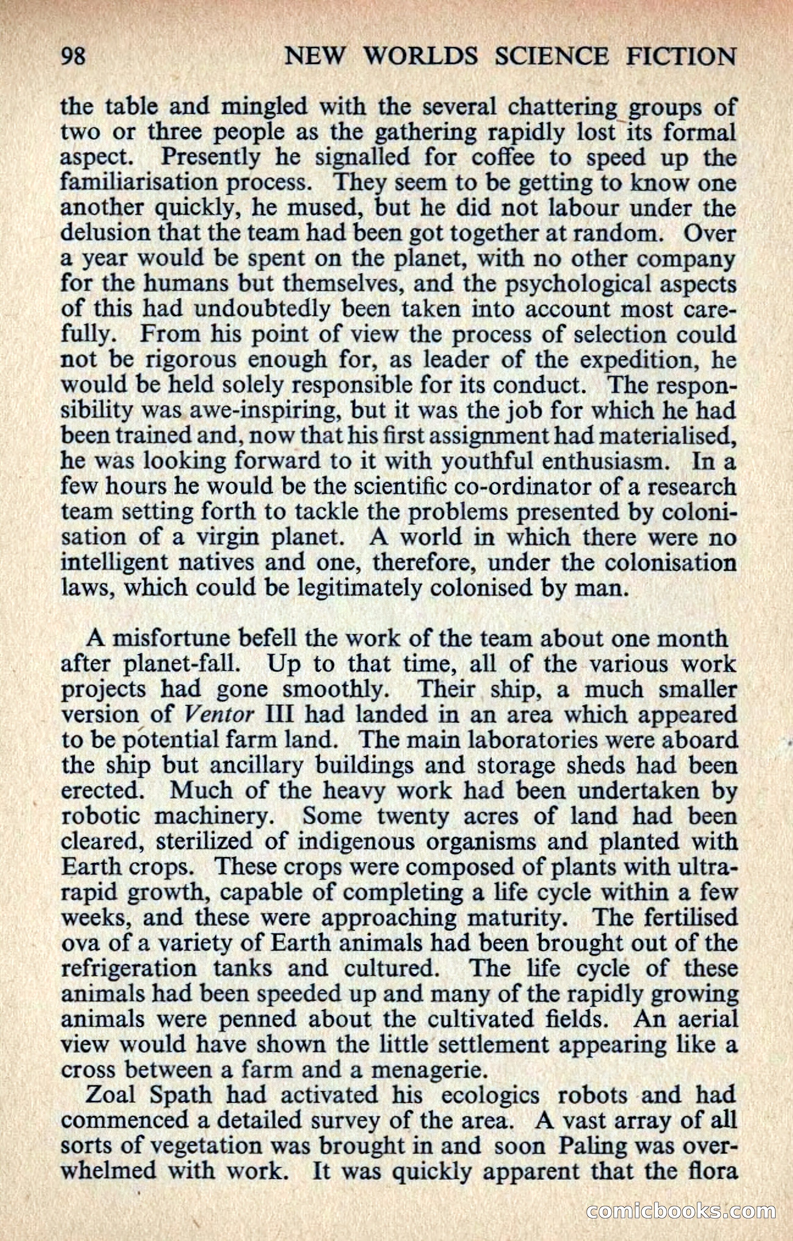 New Worlds #129, April 1963 — page 100 of 132