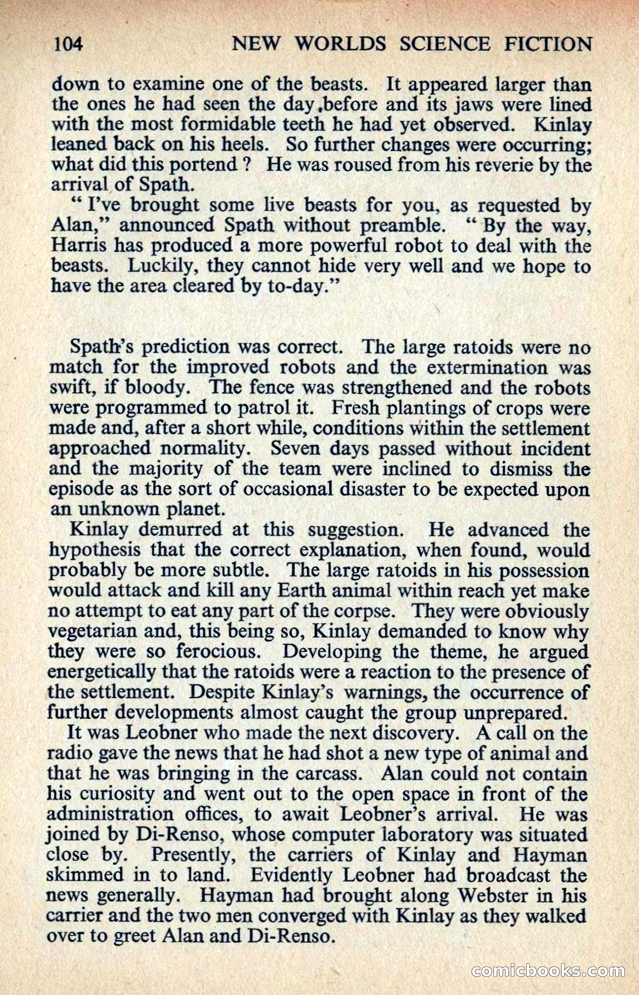 New Worlds #129, April 1963 — page 106 of 132