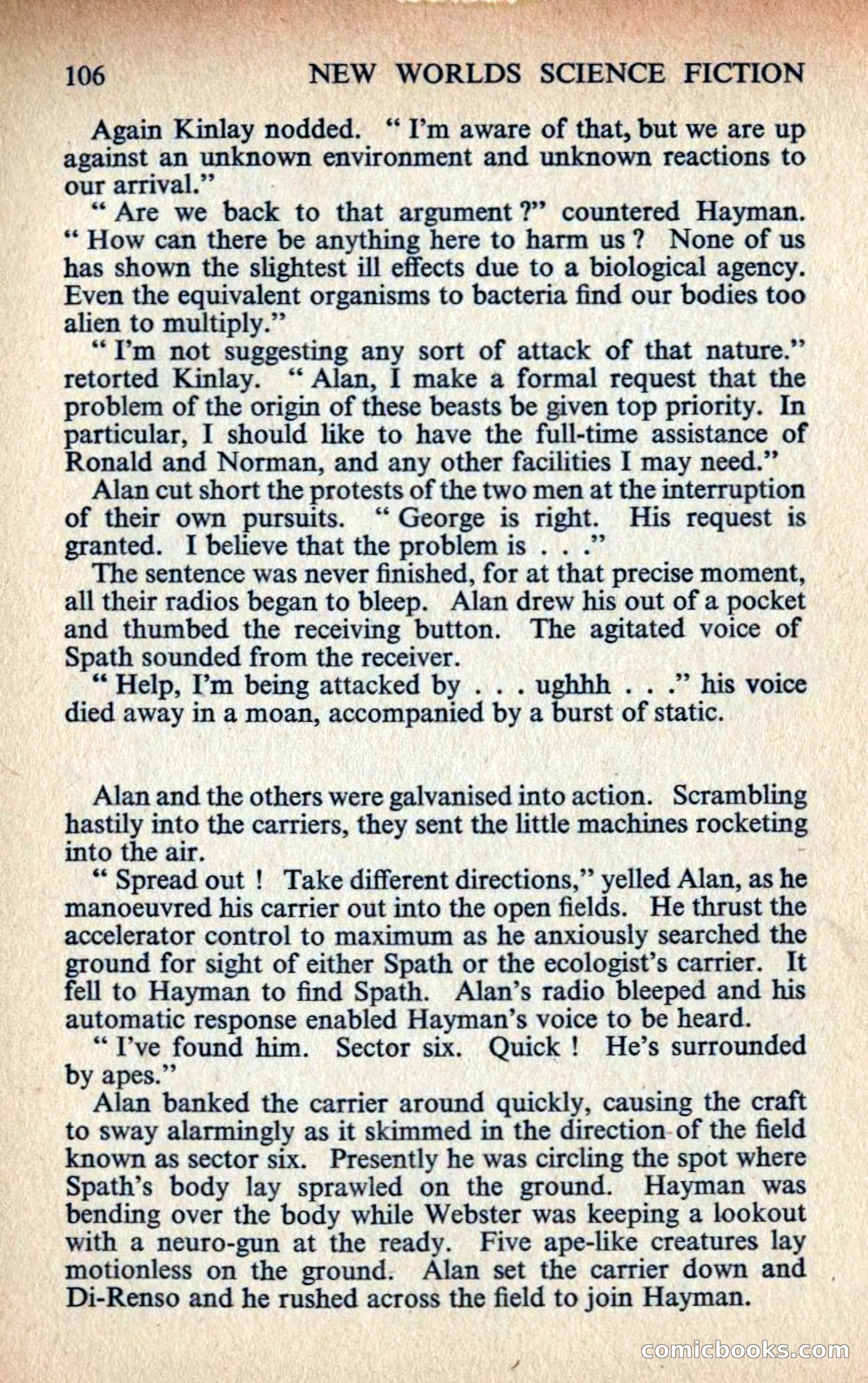 New Worlds #129, April 1963 — page 108 of 132