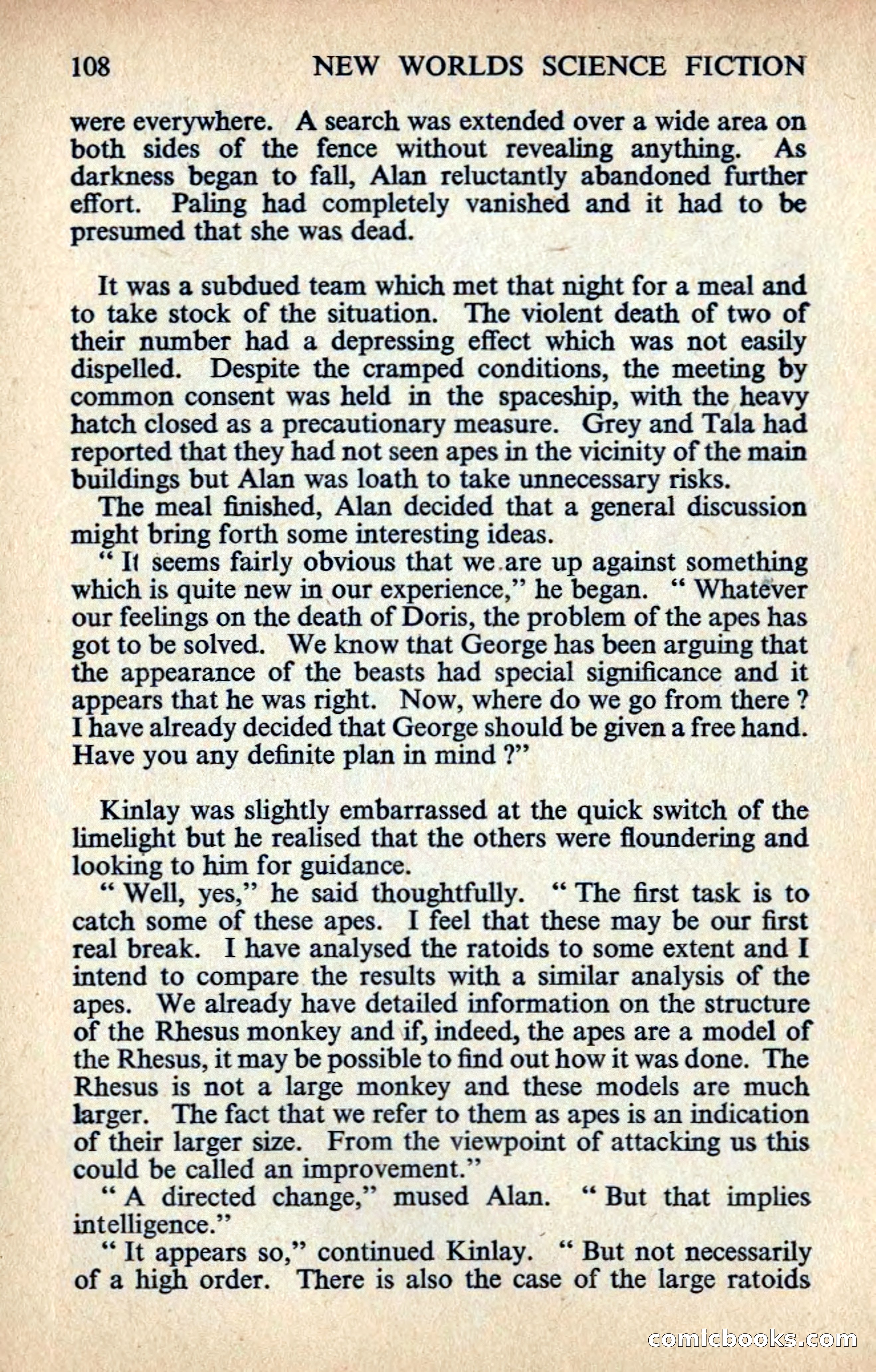 New Worlds #129, April 1963 — page 110 of 132