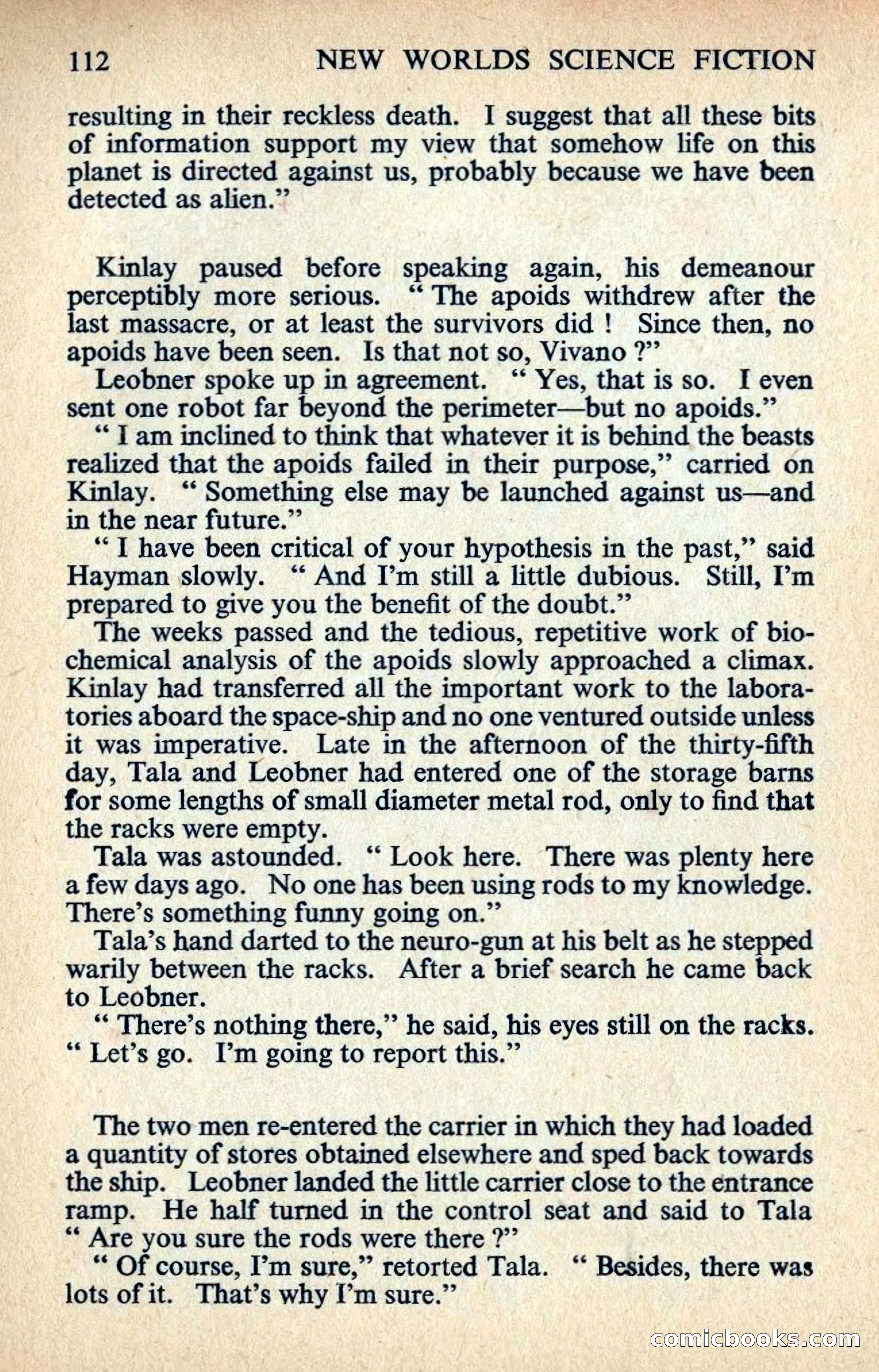 New Worlds #129, April 1963 — page 114 of 132